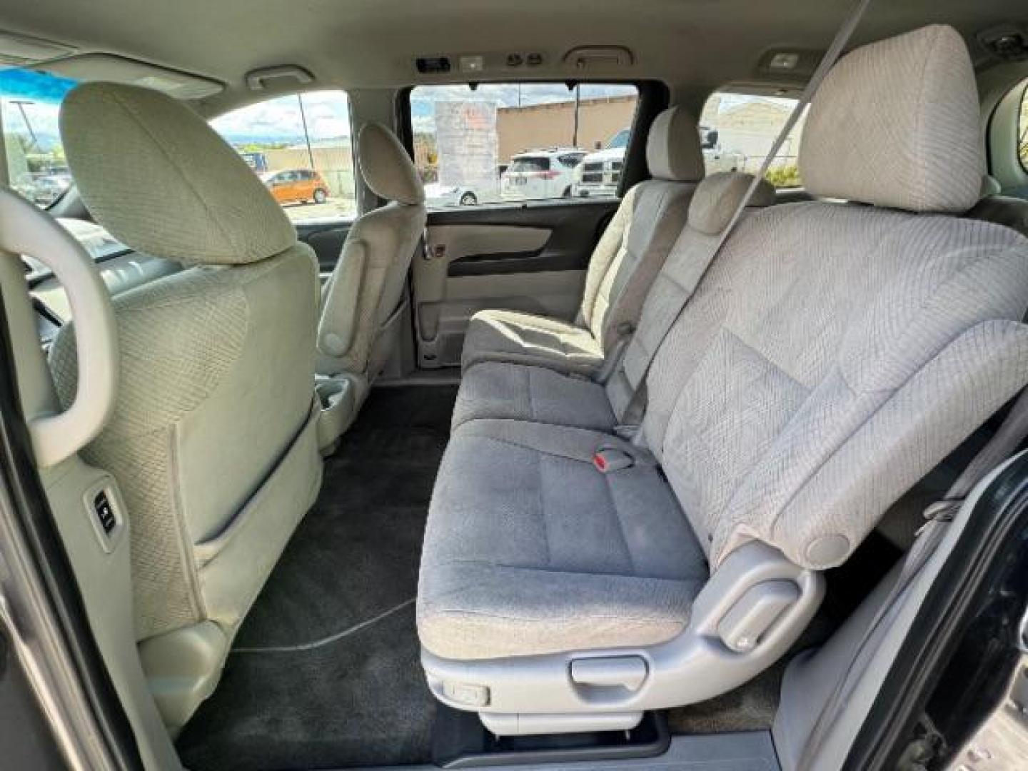 2015 Alabaster Silver Metallic Honda Odyssey EX (5FNRL5H46FB) with an 3.5L V6 SOHC 24V engine, 6-Speed Automatic transmission, located at 940 North Main Street, Cedar City, UT, 84720, (435) 628-0023, 37.692936, -113.061897 - Photo#31