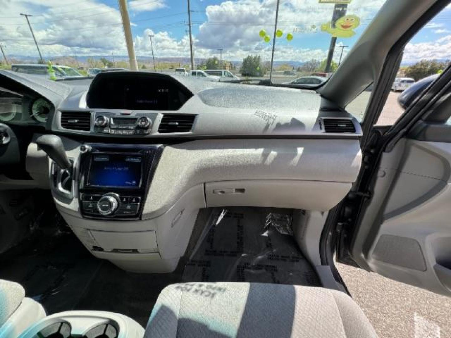 2015 Alabaster Silver Metallic Honda Odyssey EX (5FNRL5H46FB) with an 3.5L V6 SOHC 24V engine, 6-Speed Automatic transmission, located at 940 North Main Street, Cedar City, UT, 84720, (435) 628-0023, 37.692936, -113.061897 - Photo#40