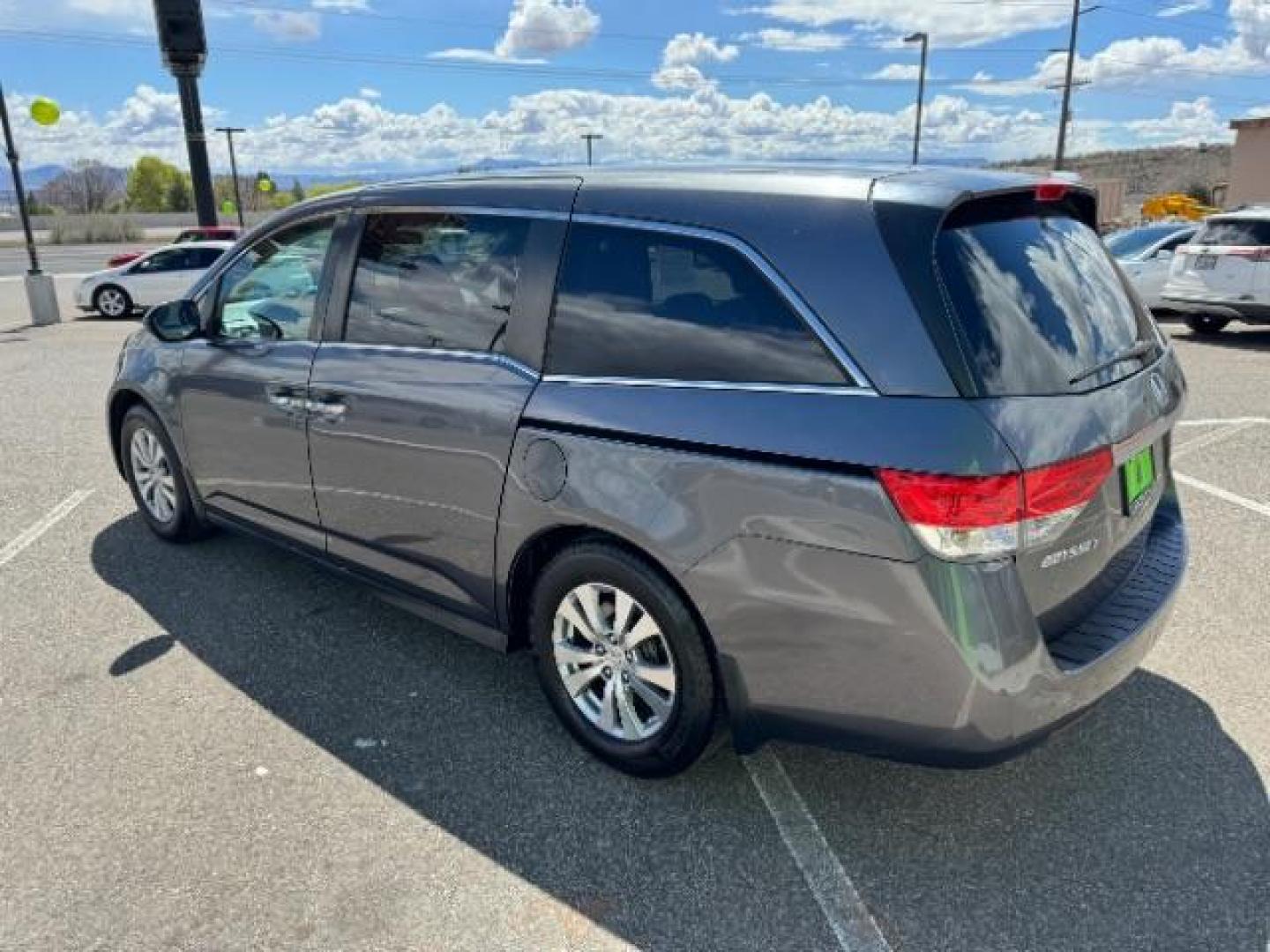 2015 Alabaster Silver Metallic Honda Odyssey EX (5FNRL5H46FB) with an 3.5L V6 SOHC 24V engine, 6-Speed Automatic transmission, located at 940 North Main Street, Cedar City, UT, 84720, (435) 628-0023, 37.692936, -113.061897 - Photo#6