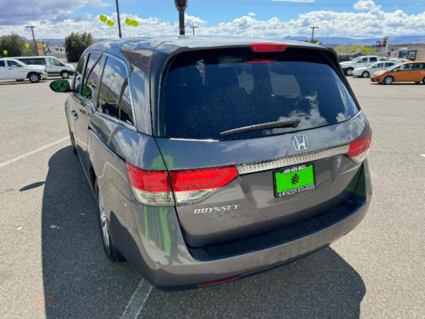 2015 Alabaster Silver Metallic Honda Odyssey EX (5FNRL5H46FB) with an 3.5L V6 SOHC 24V engine, 6-Speed Automatic transmission, located at 940 North Main Street, Cedar City, UT, 84720, (435) 628-0023, 37.692936, -113.061897 - Photo#7