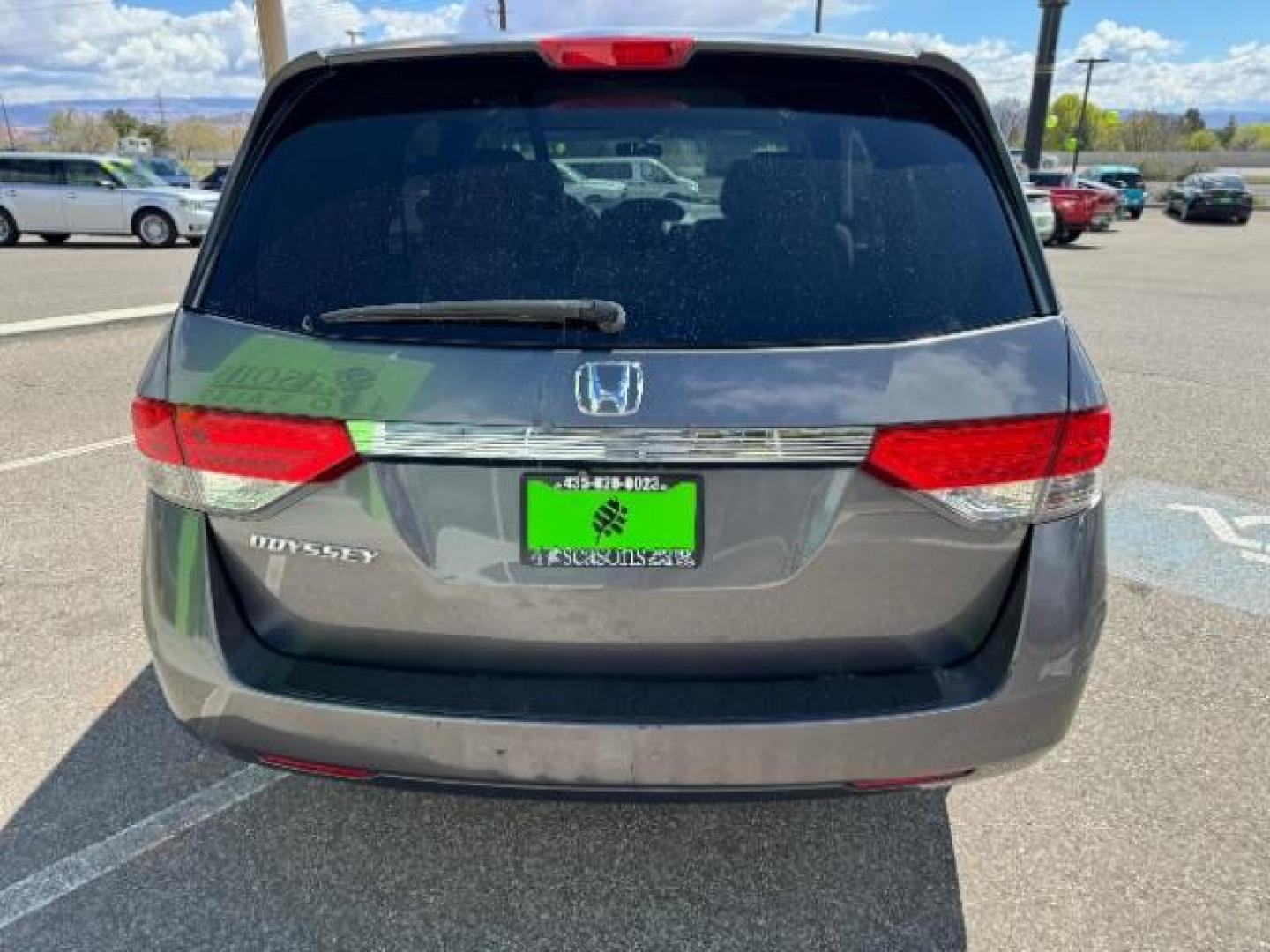 2015 Alabaster Silver Metallic Honda Odyssey EX (5FNRL5H46FB) with an 3.5L V6 SOHC 24V engine, 6-Speed Automatic transmission, located at 940 North Main Street, Cedar City, UT, 84720, (435) 628-0023, 37.692936, -113.061897 - Photo#8