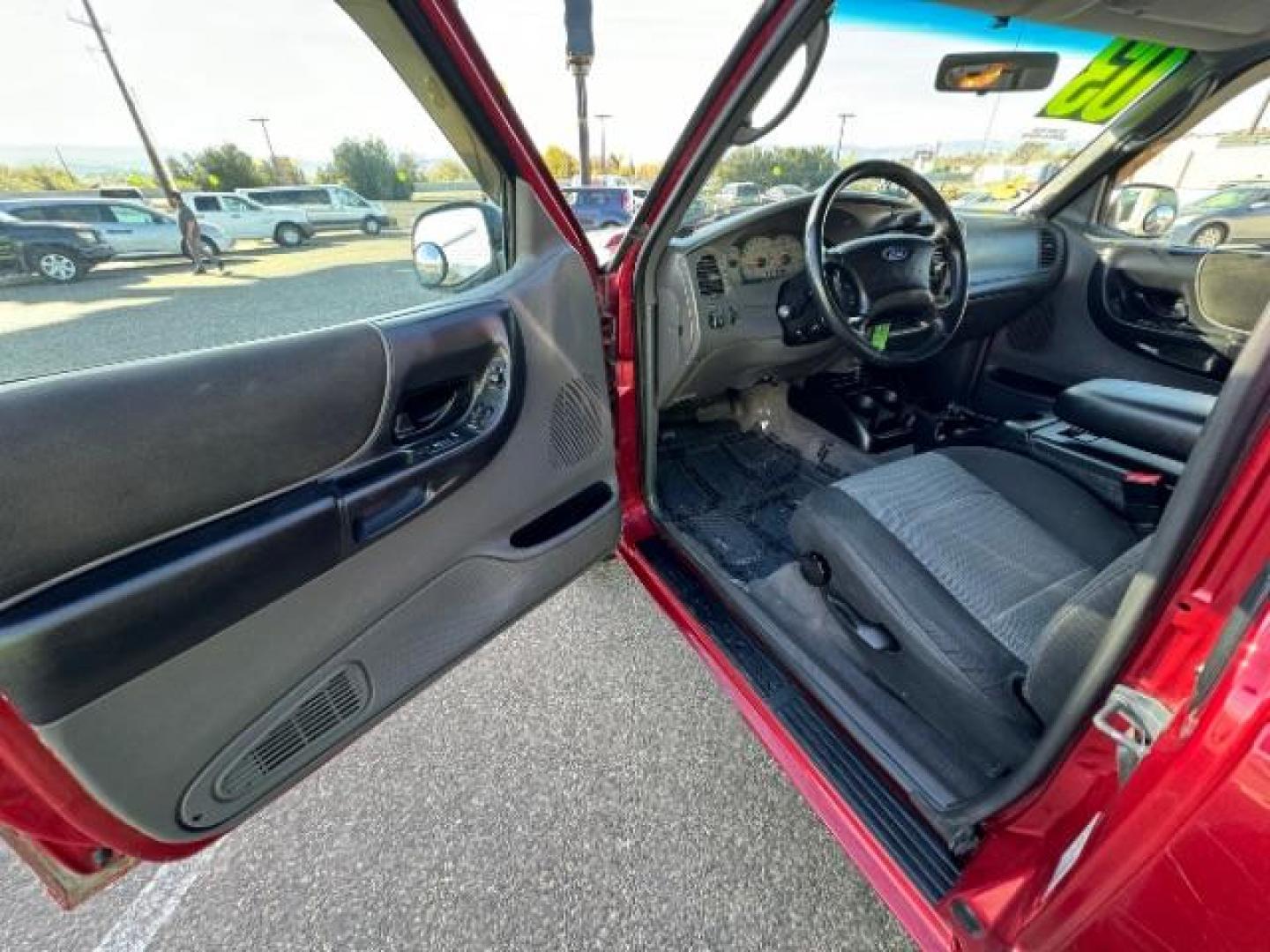 2003 MAROON /Dark Graphite Cloth Interior Ford Ranger XLT SuperCab 4WD - 389A (1FTZR45E53P) with an 4.0L V6 SOHC 12V engine, located at 940 North Main Street, Cedar City, UT, 84720, (435) 628-0023, 37.692936, -113.061897 - Photo#17