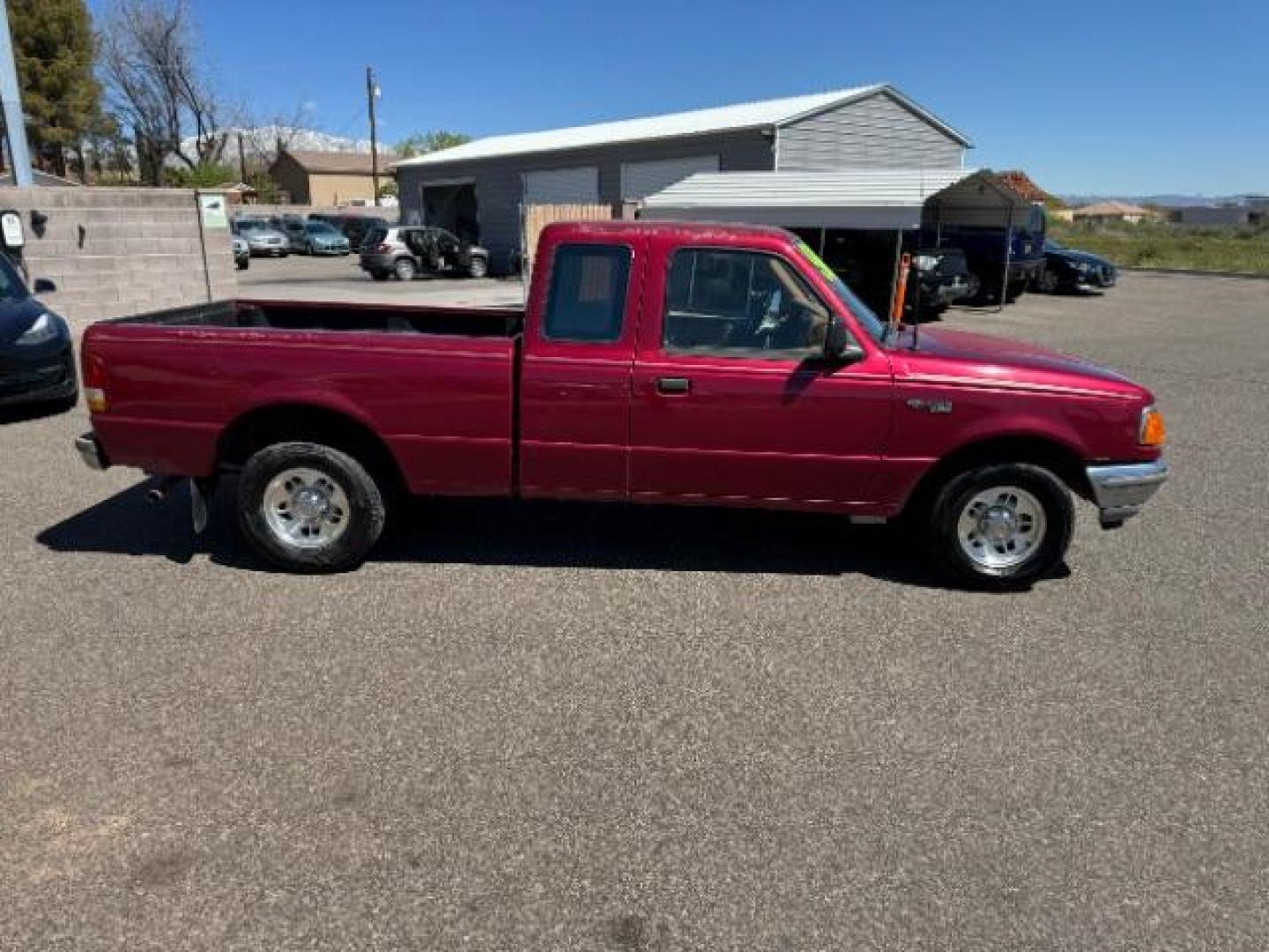 1996 MAROON /GRAY Ford Ranger XLT SuperCab 2WD (1FTCR14A3TP) with an 2.3L L4 SOHC 8V engine, 5-Speed Manual transmission, located at 1865 East Red Hills Pkwy, St. George, 84770, (435) 628-0023, 37.120850, -113.543640 - Photo#5