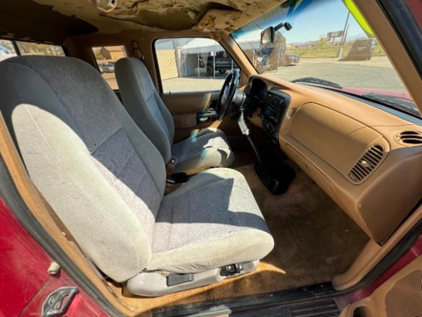 1996 MAROON /GRAY Ford Ranger XLT SuperCab 2WD (1FTCR14A3TP) with an 2.3L L4 SOHC 8V engine, 5-Speed Manual transmission, located at 1865 East Red Hills Pkwy, St. George, 84770, (435) 628-0023, 37.120850, -113.543640 - This vehicle is a Mechanic Special. This means it will need some love. Runs a drives fine but has body damage, leaks or other mechanical issues. It did NOT pass our 50 point inspection. Get a great deal on a less than perfect car. These cars do NOT qualify for our in house financing. Cash and carry, - Photo#8