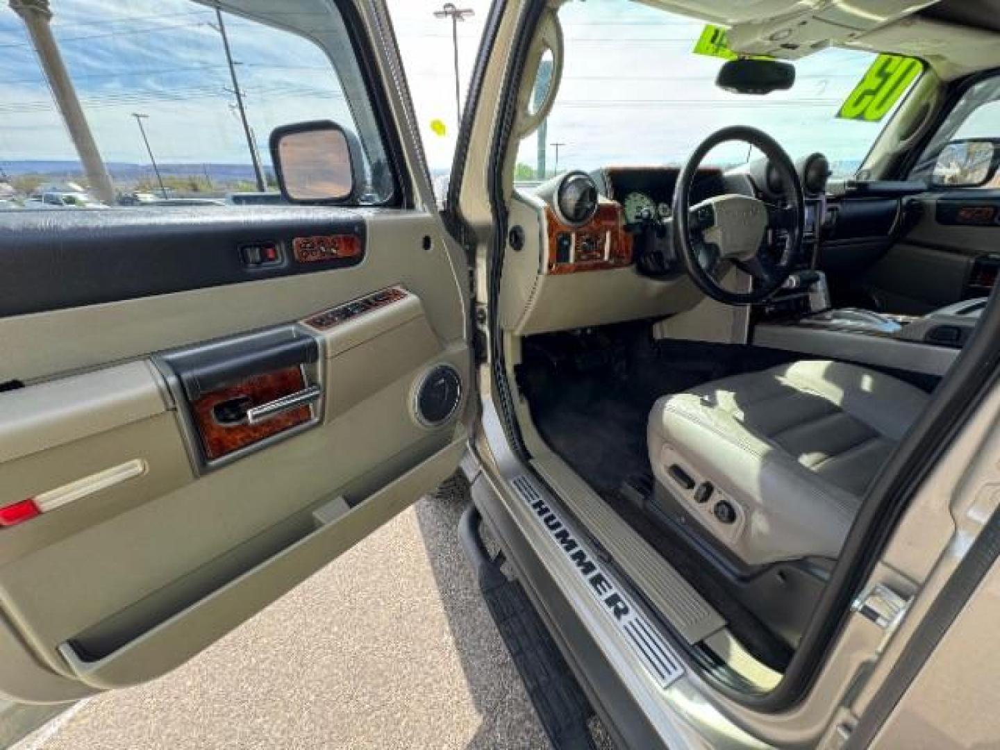 2003 Pewter Metallic /Wheat Leather Interior Hummer H2 Sport Utility (5GRGN23U73H) with an 6.0L V8 OHV 16V engine, 4-Speed Automatic transmission, located at 1865 East Red Hills Pkwy, St. George, 84770, (435) 628-0023, 37.120850, -113.543640 - We specialize in helping ALL people get the best financing available. No matter your credit score, good, bad or none we can get you an amazing rate. Had a bankruptcy, divorce, or repossessions? We give you the green light to get your credit back on the road. Low down and affordable payments that fit - Photo#17