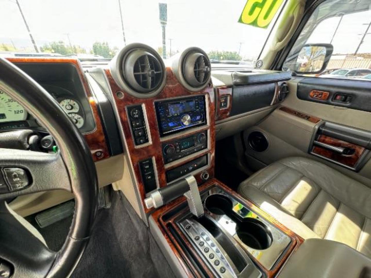 2003 Pewter Metallic /Wheat Leather Interior Hummer H2 Sport Utility (5GRGN23U73H) with an 6.0L V8 OHV 16V engine, 4-Speed Automatic transmission, located at 1865 East Red Hills Pkwy, St. George, 84770, (435) 628-0023, 37.120850, -113.543640 - We specialize in helping ALL people get the best financing available. No matter your credit score, good, bad or none we can get you an amazing rate. Had a bankruptcy, divorce, or repossessions? We give you the green light to get your credit back on the road. Low down and affordable payments that fit - Photo#21