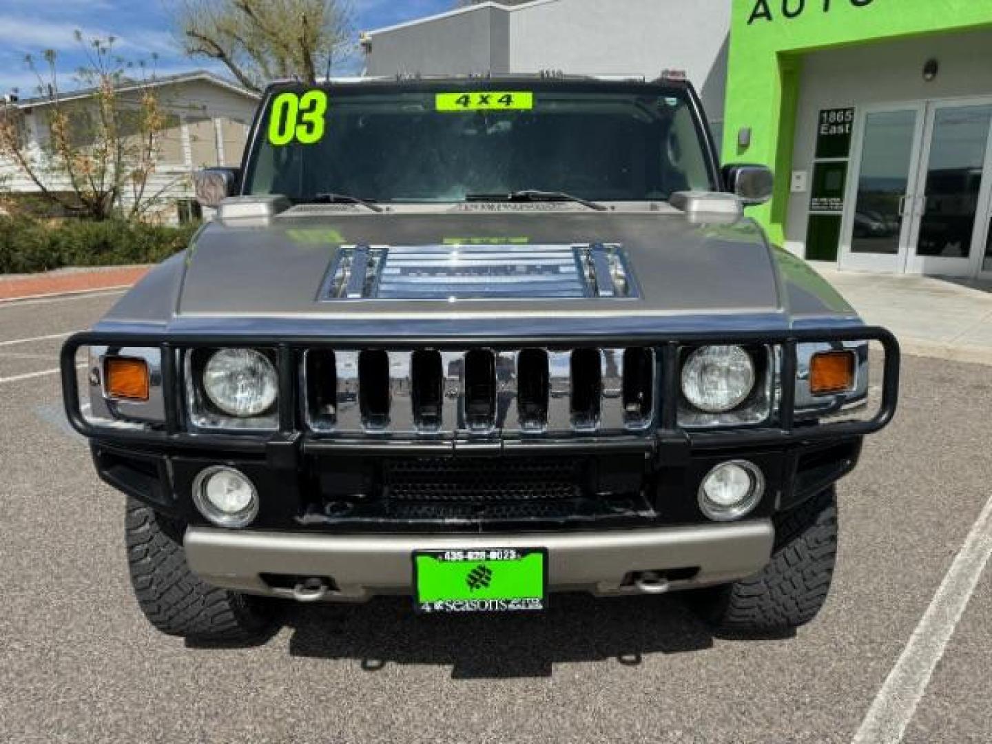 2003 Pewter Metallic /Wheat Leather Interior Hummer H2 Sport Utility (5GRGN23U73H) with an 6.0L V8 OHV 16V engine, 4-Speed Automatic transmission, located at 1865 East Red Hills Pkwy, St. George, 84770, (435) 628-0023, 37.120850, -113.543640 - We specialize in helping ALL people get the best financing available. No matter your credit score, good, bad or none we can get you an amazing rate. Had a bankruptcy, divorce, or repossessions? We give you the green light to get your credit back on the road. Low down and affordable payments that fit - Photo#2