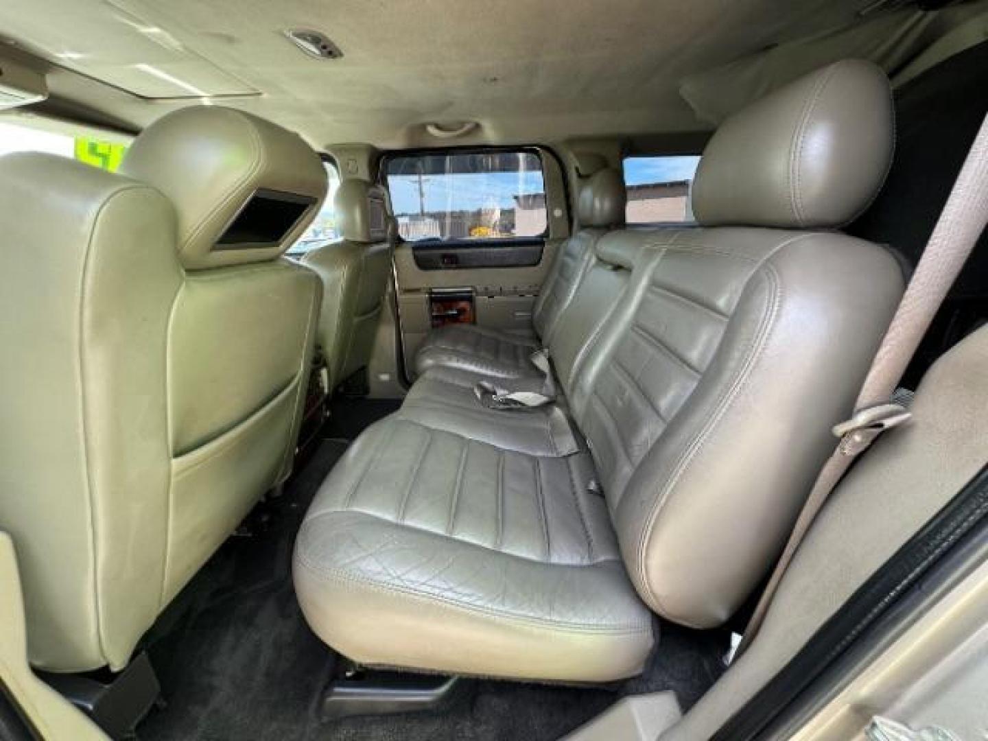 2003 Pewter Metallic /Wheat Leather Interior Hummer H2 Sport Utility (5GRGN23U73H) with an 6.0L V8 OHV 16V engine, 4-Speed Automatic transmission, located at 1865 East Red Hills Pkwy, St. George, 84770, (435) 628-0023, 37.120850, -113.543640 - We specialize in helping ALL people get the best financing available. No matter your credit score, good, bad or none we can get you an amazing rate. Had a bankruptcy, divorce, or repossessions? We give you the green light to get your credit back on the road. Low down and affordable payments that fit - Photo#31