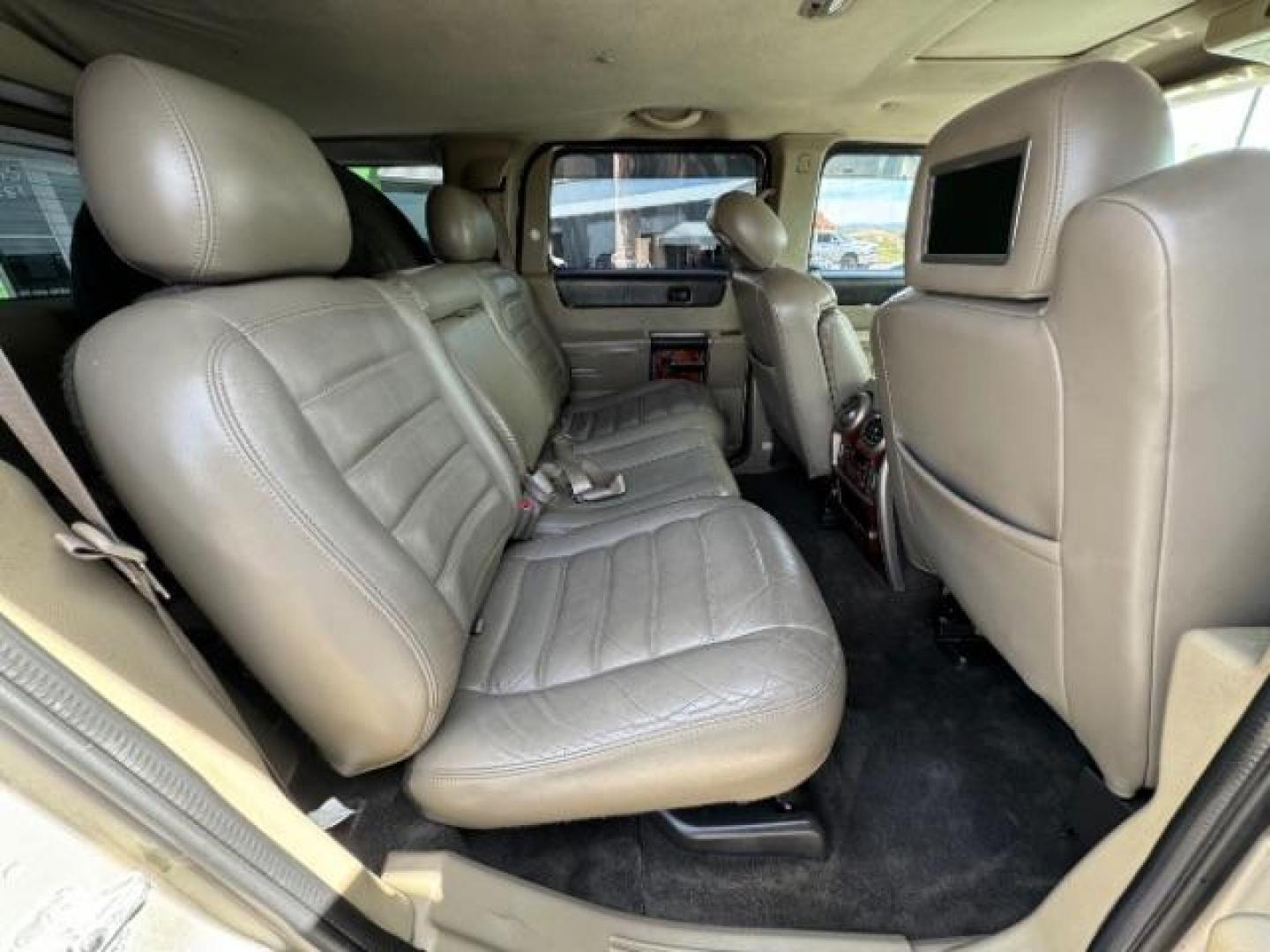 2003 Pewter Metallic /Wheat Leather Interior Hummer H2 Sport Utility (5GRGN23U73H) with an 6.0L V8 OHV 16V engine, 4-Speed Automatic transmission, located at 1865 East Red Hills Pkwy, St. George, 84770, (435) 628-0023, 37.120850, -113.543640 - We specialize in helping ALL people get the best financing available. No matter your credit score, good, bad or none we can get you an amazing rate. Had a bankruptcy, divorce, or repossessions? We give you the green light to get your credit back on the road. Low down and affordable payments that fit - Photo#38