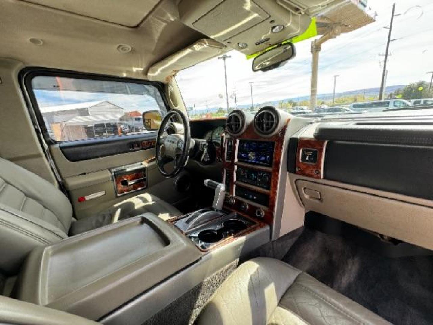 2003 Pewter Metallic /Wheat Leather Interior Hummer H2 Sport Utility (5GRGN23U73H) with an 6.0L V8 OHV 16V engine, 4-Speed Automatic transmission, located at 1865 East Red Hills Pkwy, St. George, 84770, (435) 628-0023, 37.120850, -113.543640 - We specialize in helping ALL people get the best financing available. No matter your credit score, good, bad or none we can get you an amazing rate. Had a bankruptcy, divorce, or repossessions? We give you the green light to get your credit back on the road. Low down and affordable payments that fit - Photo#40