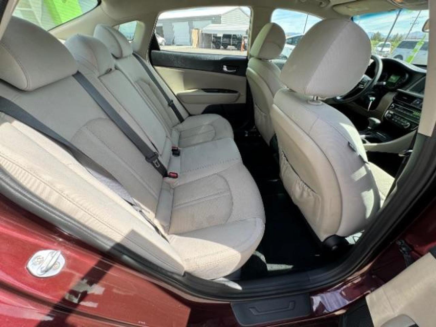 2018 Sangria /Beige Cloth, cloth Kia Optima LX (5XXGT4L33JG) with an 2.4L L4 DOHC 16V engine, 6-Speed Automatic transmission, located at 940 North Main Street, Cedar City, UT, 84720, (435) 628-0023, 37.692936, -113.061897 - Photo#30