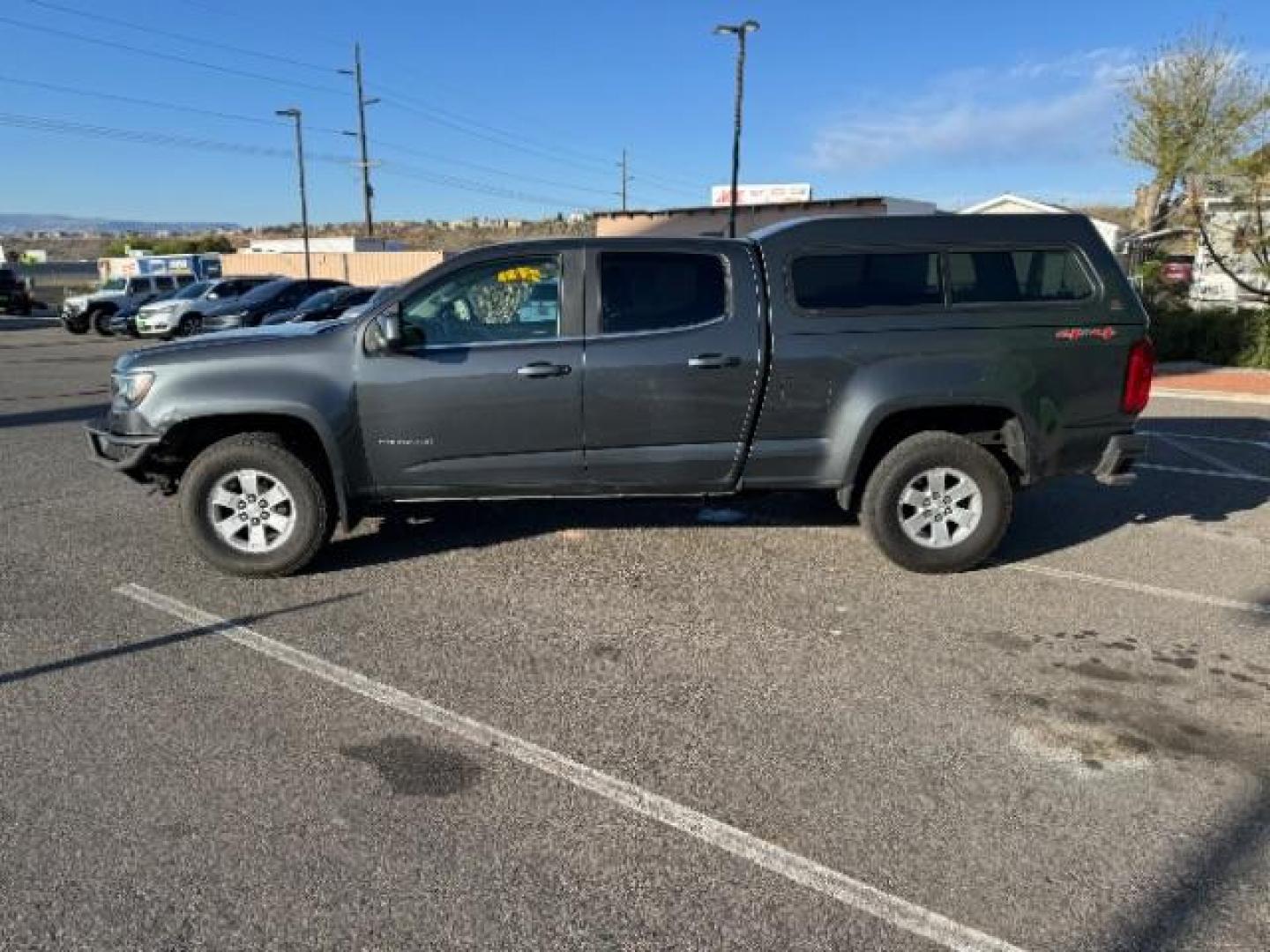 2016 Cyber Gray Metallic Chevrolet Colorado CREW CAB PICKUP 4-DR (1GCGTBE32G1) with an 3.6L V6 DOHC 24V GAS engine, 6-Speed Automatic transmission, located at 1865 East Red Hills Pkwy, St. George, 84770, (435) 628-0023, 37.120850, -113.543640 - We specialize in helping ALL people get the best financing available. No matter your credit score, good, bad or none we can get you an amazing rate. Had a bankruptcy, divorce, or repossessions? We give you the green light to get your credit back on the road. Low down and affordable payments that fit - Photo#5