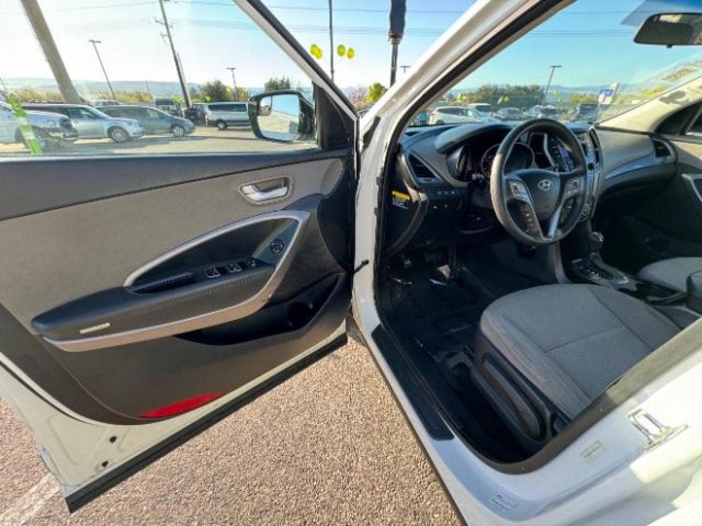 2016 Frost White Pearl /Gray, cloth Hyundai Santa Fe Sport 2.4 AWD (5XYZTDLB2GG) with an 2.4L L4 DOHC 16V engine, 6-Speed Automatic transmission, located at 940 North Main Street, Cedar City, UT, 84720, (435) 628-0023, 37.692936, -113.061897 - Photo#18