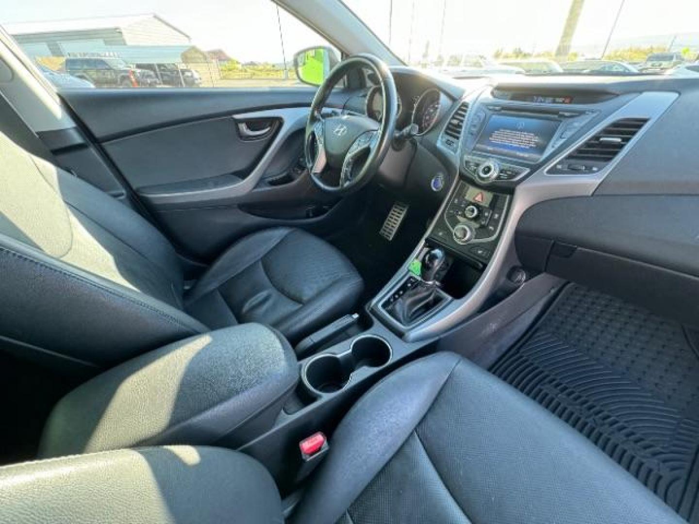 2015 Monaco White /Black Hyundai Elantra Sport 6AT (KMHDH4AHXFU) with an 2.0L L4 DOHC 16V engine, 6-Speed Automatic transmission, located at 1865 East Red Hills Pkwy, St. George, 84770, (435) 628-0023, 37.120850, -113.543640 - Photo#36