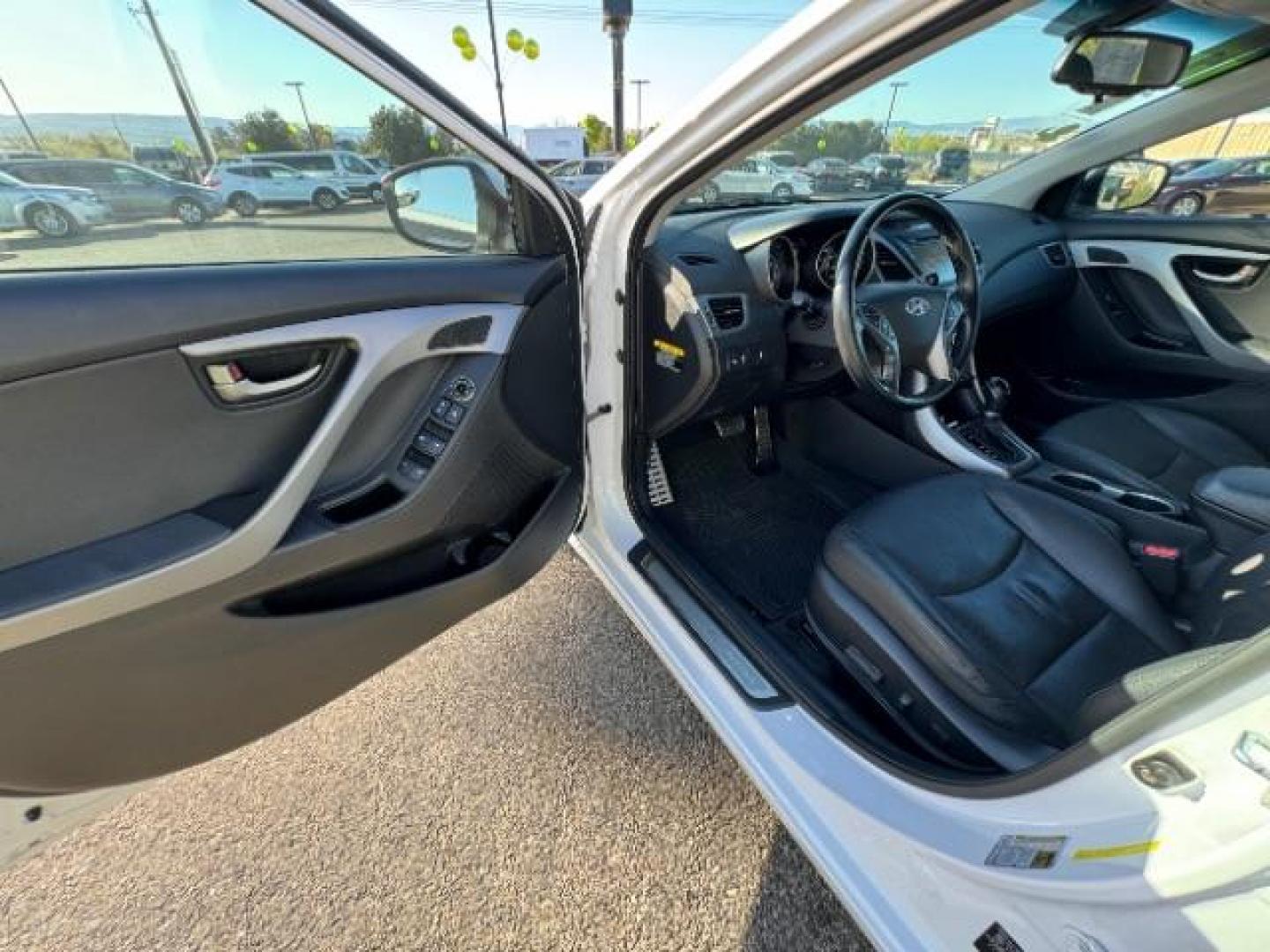 2015 Monaco White /Black Hyundai Elantra Sport 6AT (KMHDH4AHXFU) with an 2.0L L4 DOHC 16V engine, 6-Speed Automatic transmission, located at 1865 East Red Hills Pkwy, St. George, 84770, (435) 628-0023, 37.120850, -113.543640 - Photo#17