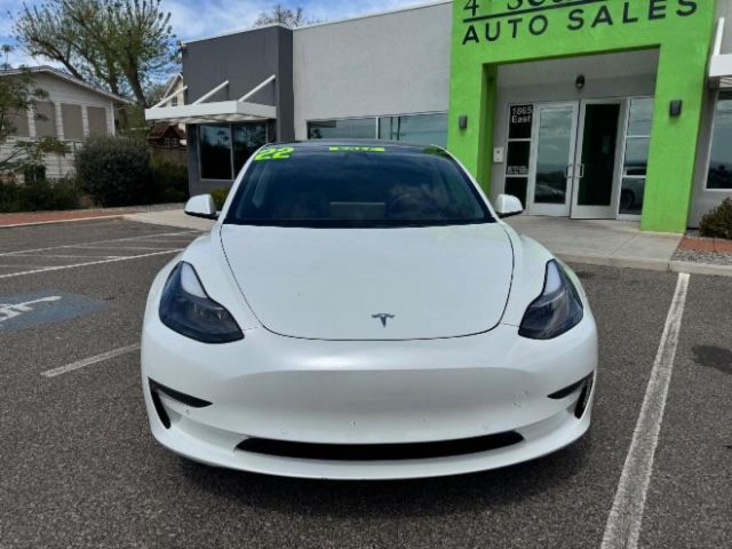 2022 Pearl White Multi-Coat /All Black Tesla Model 3 Standard Range Plus (5YJ3E1EA5NF) with an ELECTRIC engine, 1-Speed Automatic transmission, located at 1865 East Red Hills Pkwy, St. George, 84770, (435) 628-0023, 37.120850, -113.543640 - Sold - But we can special order you any Tesla from our large network of preowned electric vehicles. Call us to discuss current pricing and inventory. - Photo#2