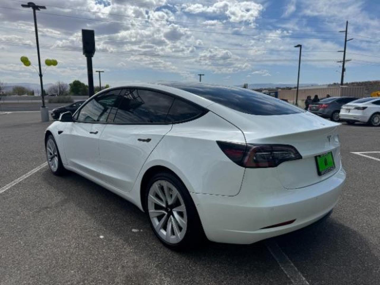 2022 Pearl White Multi-Coat /All Black Tesla Model 3 Standard Range Plus (5YJ3E1EA5NF) with an ELECTRIC engine, 1-Speed Automatic transmission, located at 1865 East Red Hills Pkwy, St. George, 84770, (435) 628-0023, 37.120850, -113.543640 - Sold - But we can special order you any Tesla from our large network of preowned electric vehicles. Call us to discuss current pricing and inventory. - Photo#8