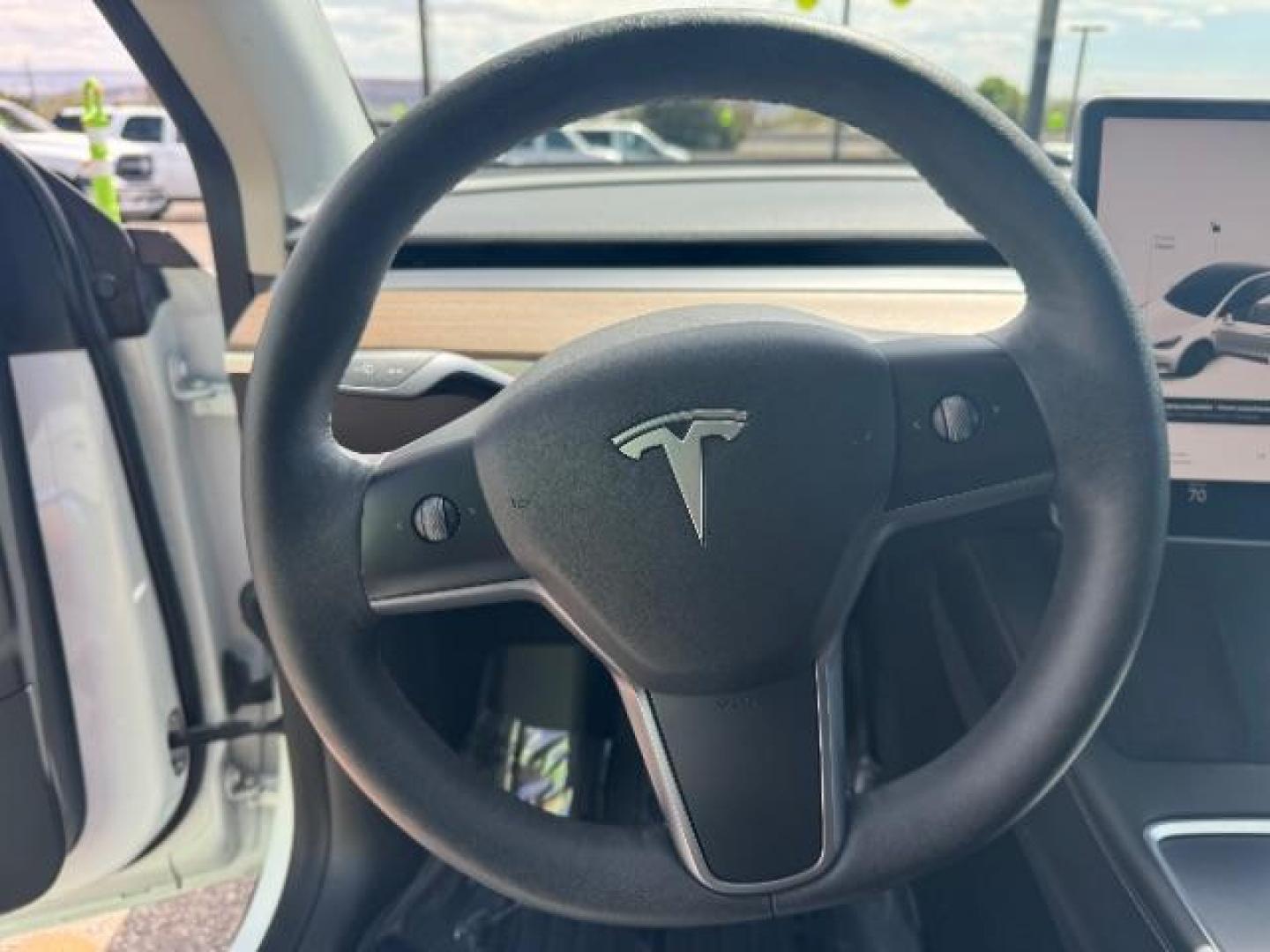 2022 Pearl White Multi-Coat /All Black Tesla Model Y Long Range (7SAYGDEE4NF) with an ELECTRIC engine, 1-Speed Automatic transmission, located at 1865 East Red Hills Pkwy, St. George, 84770, (435) 628-0023, 37.120850, -113.543640 - SOLD - But we take special orders for teslas. Call us to talk about current availability and pricing. All wheel drive long range Model Y in excellent condition. Still have 120k mile warranty on battery and motor. Gets 300+ miles on a full charge. Many of our Ev's/ Hybrids qualify for the IRS $4k - Photo#19