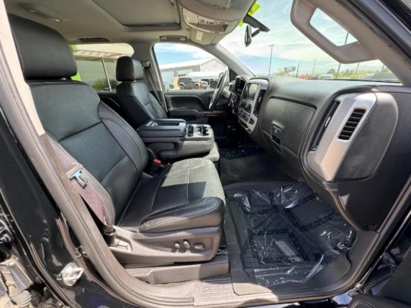 2016 Onyx Black /Jet Black, leather GMC Sierra 1500 SLT Crew Cab Long Box 4WD (3GTU2NEC5GG) with an 5.3L V8 OHV 16V engine, 6-Speed Automatic transmission, located at 1865 East Red Hills Pkwy, St. George, 84770, (435) 628-0023, 37.120850, -113.543640 - Photo#40