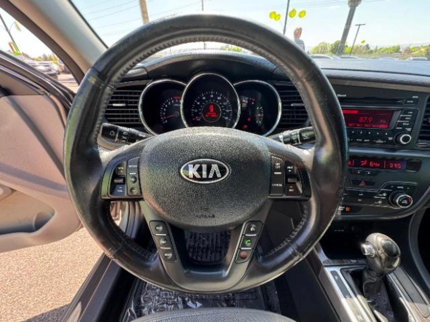 2013 Satin Metal Metallic /Gray Leather Interior Kia Optima EX (5XXGN4A72DG) with an 2.4L L4 DOHC 16V engine, 6-Speed Automatic transmission, located at 1865 East Red Hills Pkwy, St. George, 84770, (435) 628-0023, 37.120850, -113.543640 - Photo#22