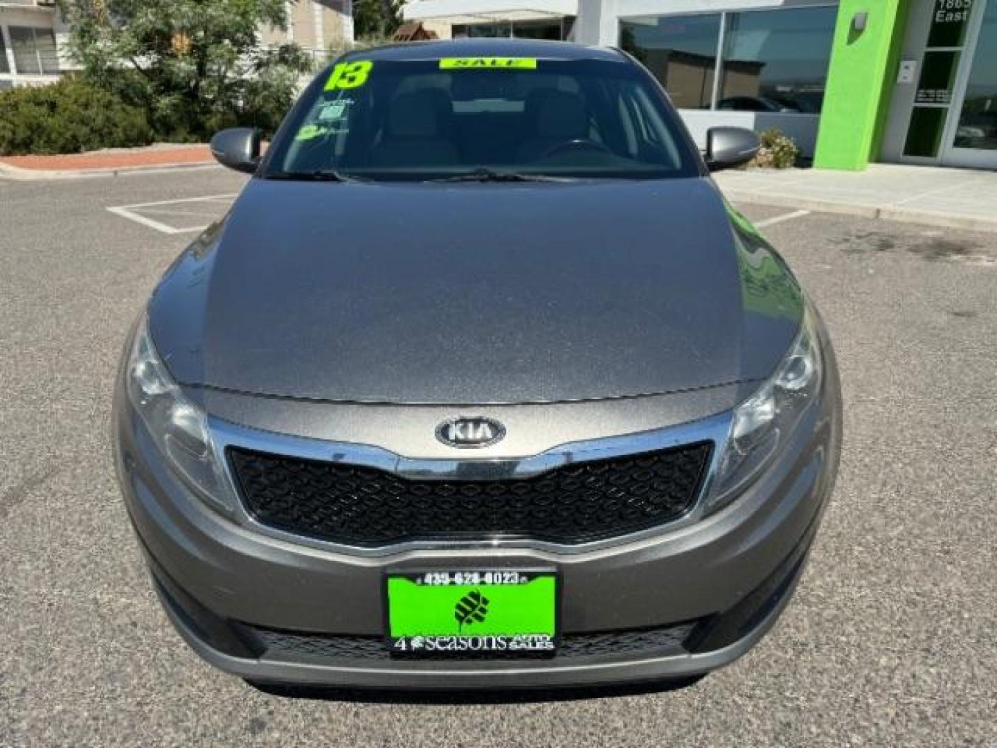 2013 Satin Metal Metallic /Gray Leather Interior Kia Optima EX (5XXGN4A72DG) with an 2.4L L4 DOHC 16V engine, 6-Speed Automatic transmission, located at 1865 East Red Hills Pkwy, St. George, 84770, (435) 628-0023, 37.120850, -113.543640 - Photo#2