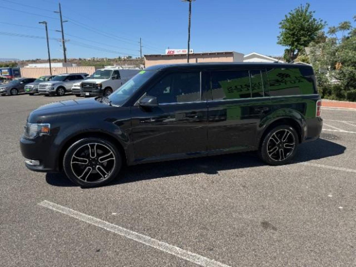 2014 Tuxedo Black Metallic /Charcoal Black Ford Flex SEL FWD (2FMGK5C88EB) with an 3.5L V6 DOHC 24V engine, 6-Speed Automatic Overdrive transmission, located at 940 North Main Street, Cedar City, UT, 84720, (435) 628-0023, 37.692936, -113.061897 - We specialize in helping ALL people get the best financing available. No matter your credit score, good, bad or none we can get you an amazing rate. Had a bankruptcy, divorce, or repossessions? We give you the green light to get your credit back on the road. Low down and affordable payments that fit - Photo#4