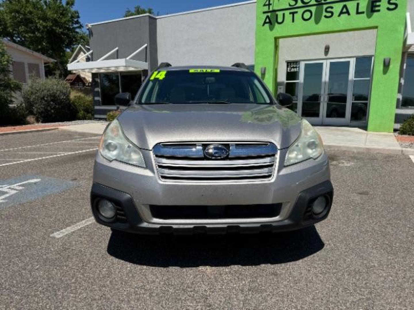 2014 Gold /Ivory Subaru Outback 2.5i (4S4BRBAC9E3) with an 2.5L H4 DOHC 16V engine, Continuously Variable Transmission transmission, located at 940 North Main Street, Cedar City, UT, 84720, (435) 628-0023, 37.692936, -113.061897 - We specialize in helping ALL people get the best financing available. No matter your credit score, good, bad or none we can get you an amazing rate. Had a bankruptcy, divorce, or repossessions? We give you the green light to get your credit back on the road. Low down and affordable payments that fit - Photo#1