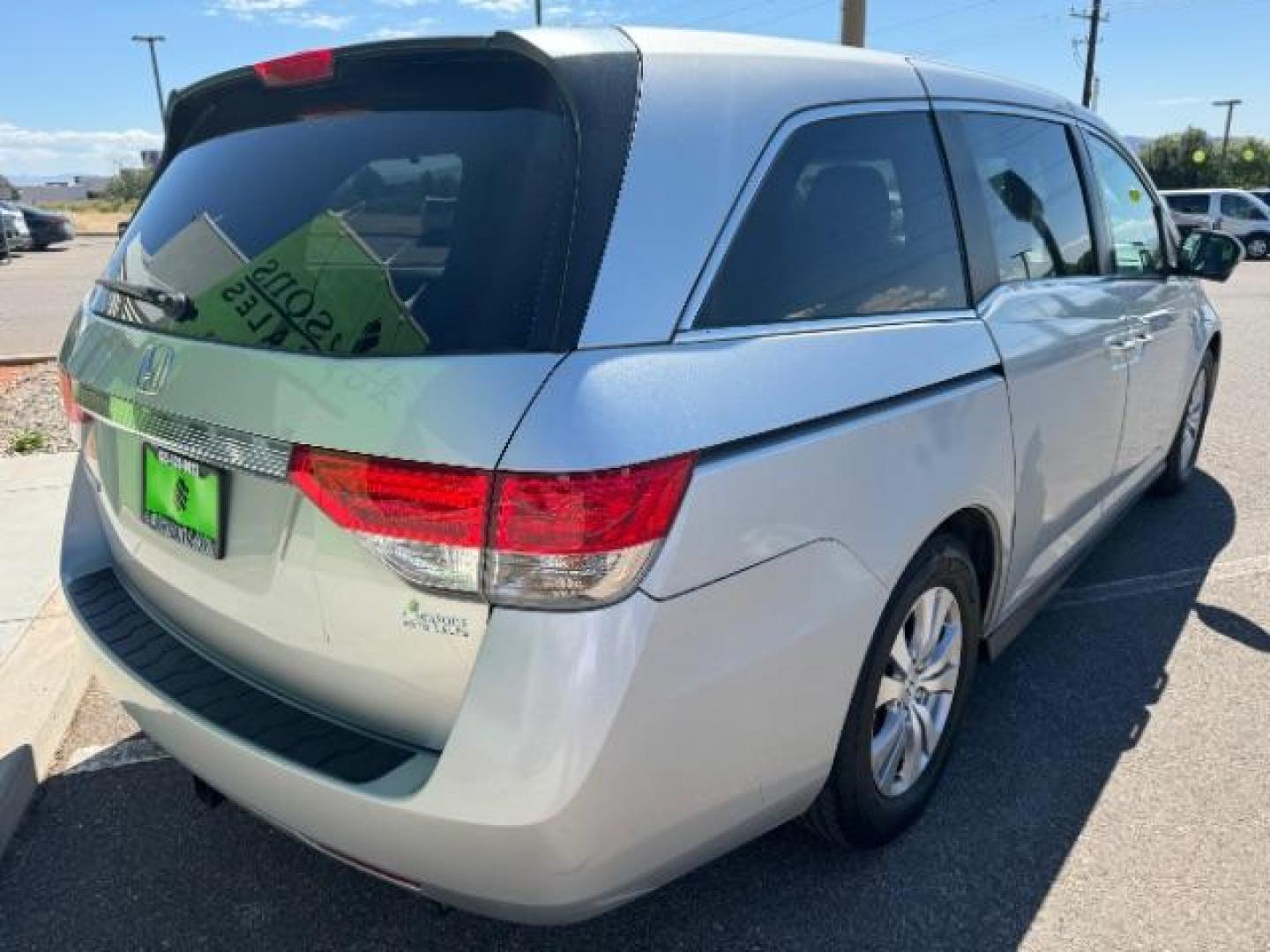 2014 Alabaster Silver Metallic /Beige Honda Odyssey EX-L (5FNRL5H62EB) with an 3.5L V6 SOHC 24V engine, 6-Speed Automatic transmission, located at 940 North Main Street, Cedar City, UT, 84720, (435) 628-0023, 37.692936, -113.061897 - We specialize in helping ALL people get the best financing available. No matter your credit score, good, bad or none we can get you an amazing rate. Had a bankruptcy, divorce, or repossessions? We give you the green light to get your credit back on the road. Low down and affordable payments that fit - Photo#6