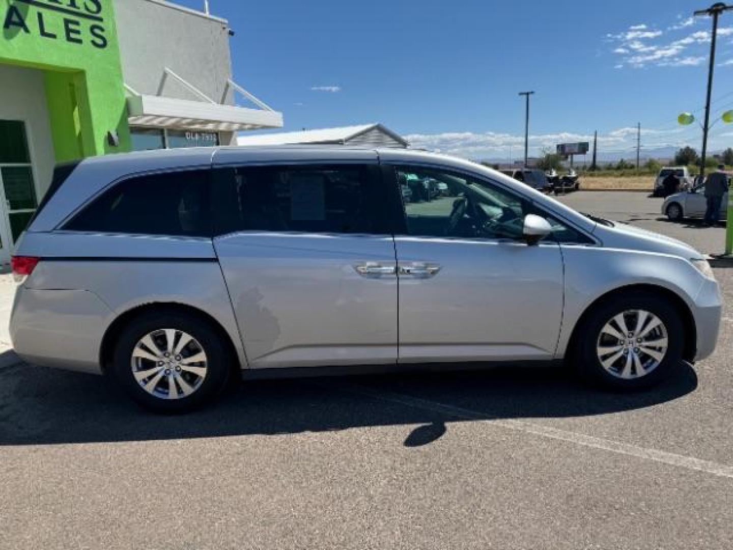 2014 Alabaster Silver Metallic /Beige Honda Odyssey EX-L (5FNRL5H62EB) with an 3.5L V6 SOHC 24V engine, 6-Speed Automatic transmission, located at 940 North Main Street, Cedar City, UT, 84720, (435) 628-0023, 37.692936, -113.061897 - We specialize in helping ALL people get the best financing available. No matter your credit score, good, bad or none we can get you an amazing rate. Had a bankruptcy, divorce, or repossessions? We give you the green light to get your credit back on the road. Low down and affordable payments that fit - Photo#7