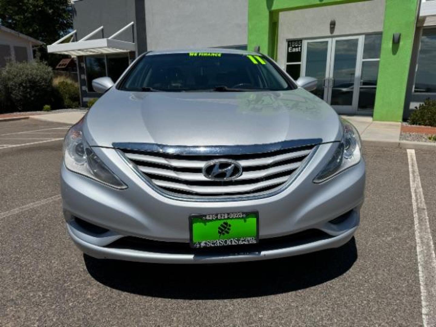 2011 Radiant Silver Metallic Hyundai Sonata GLS Auto (5NPEB4AC0BH) with an 2.4L L4 DOHC 16V engine, 6-Speed Automatic transmission, located at 1865 East Red Hills Pkwy, St. George, 84770, (435) 628-0023, 37.120850, -113.543640 - Photo#1