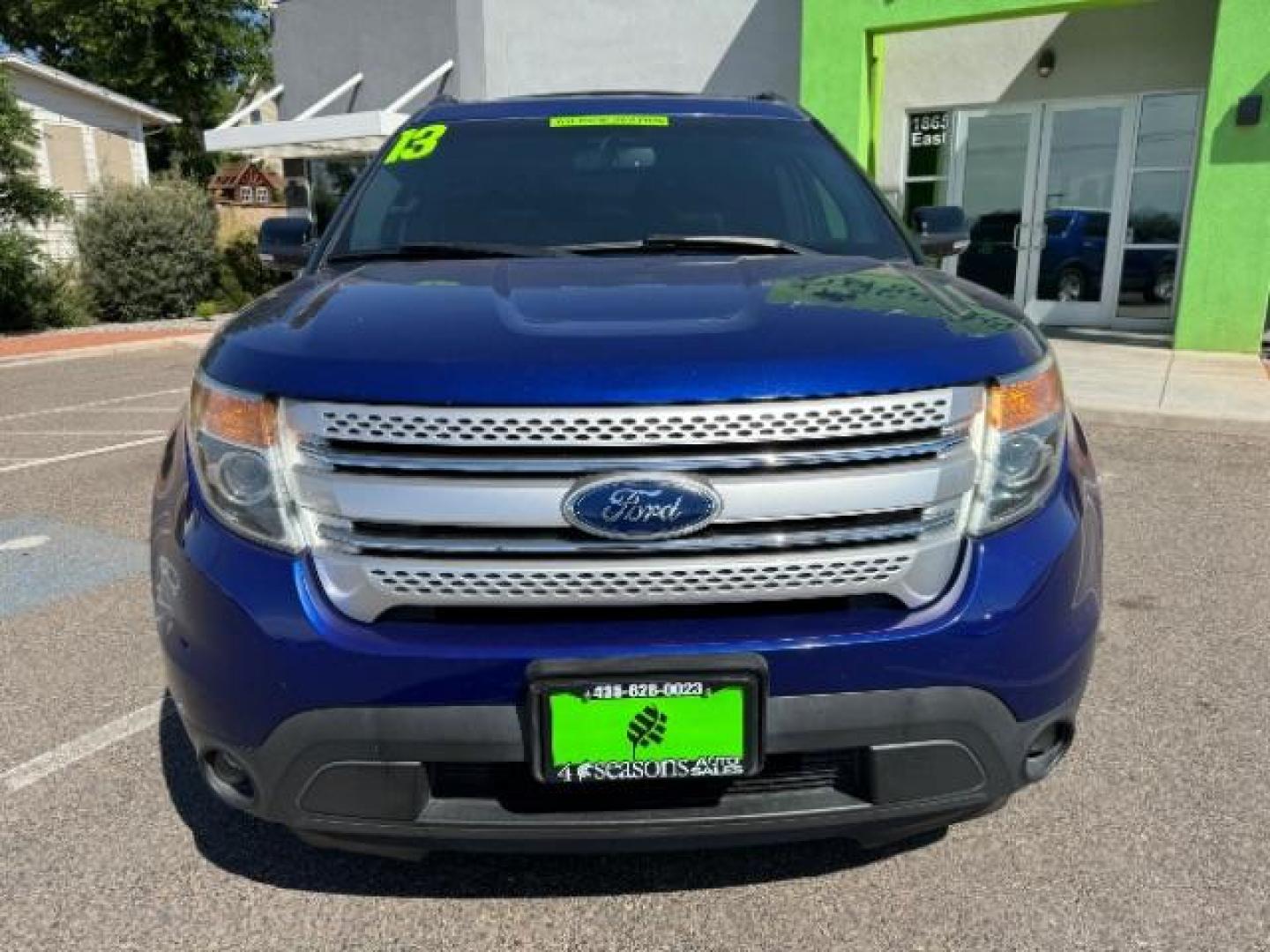 2013 Deep Impact Blue Metallic /Charcoal Black Cloth Interior Ford Explorer XLT 4WD (1FM5K8D8XDG) with an 3.5L V6 DOHC 24V engine, 6-Speed Automatic transmission, located at 1865 East Red Hills Pkwy, St. George, 84770, (435) 628-0023, 37.120850, -113.543640 - We specialize in helping ALL people get the best financing available. No matter your credit score, good, bad or none we can get you an amazing rate. Had a bankruptcy, divorce, or repossessions? We give you the green light to get your credit back on the road. Low down and affordable payments that fit - Photo#1