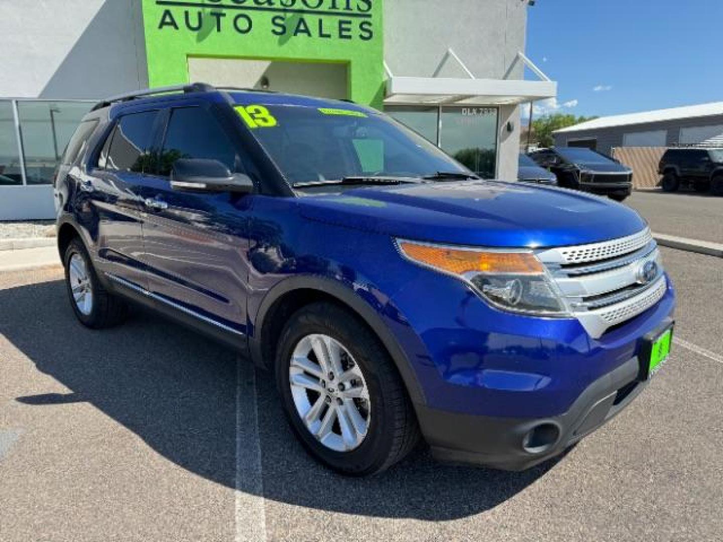 2013 Deep Impact Blue Metallic /Charcoal Black Cloth Interior Ford Explorer XLT 4WD (1FM5K8D8XDG) with an 3.5L V6 DOHC 24V engine, 6-Speed Automatic transmission, located at 1865 East Red Hills Pkwy, St. George, 84770, (435) 628-0023, 37.120850, -113.543640 - We specialize in helping ALL people get the best financing available. No matter your credit score, good, bad or none we can get you an amazing rate. Had a bankruptcy, divorce, or repossessions? We give you the green light to get your credit back on the road. Low down and affordable payments that fit - Photo#8