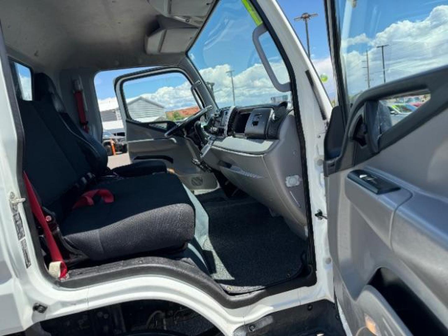 2020 White /Black Mitsubishi Fuso FE180 (4UZCXE119LG) with an 6L engine, Automatic transmission, located at 1865 East Red Hills Pkwy, St. George, 84770, (435) 628-0023, 37.120850, -113.543640 - Fuso FE180 dump truck. 26k miles. Runs a drives great! FE180 Dump Truck is a powerful and versatile commercial vehicle with a GVWR of 17,995 pounds. It is powered by the GMC 6.0L turbocharged V8 gas engine paired with an Allison 6-speed automatic transmission. Standard features include air conditi - Photo#23