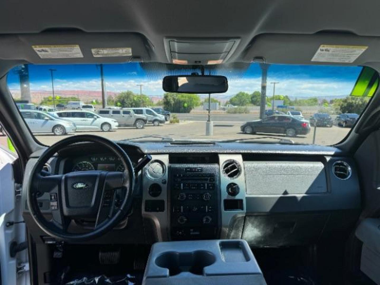 2011 Oxford White /Steel Gray Cloth Interior Ford F-150 XLT SuperCrew 5.5-ft. Bed 2WD (1FTFW1CF0BF) with an 5.0L V8 engine, 6-Speed Automatic transmission, located at 940 North Main Street, Cedar City, UT, 84720, (435) 628-0023, 37.692936, -113.061897 - Photo#27