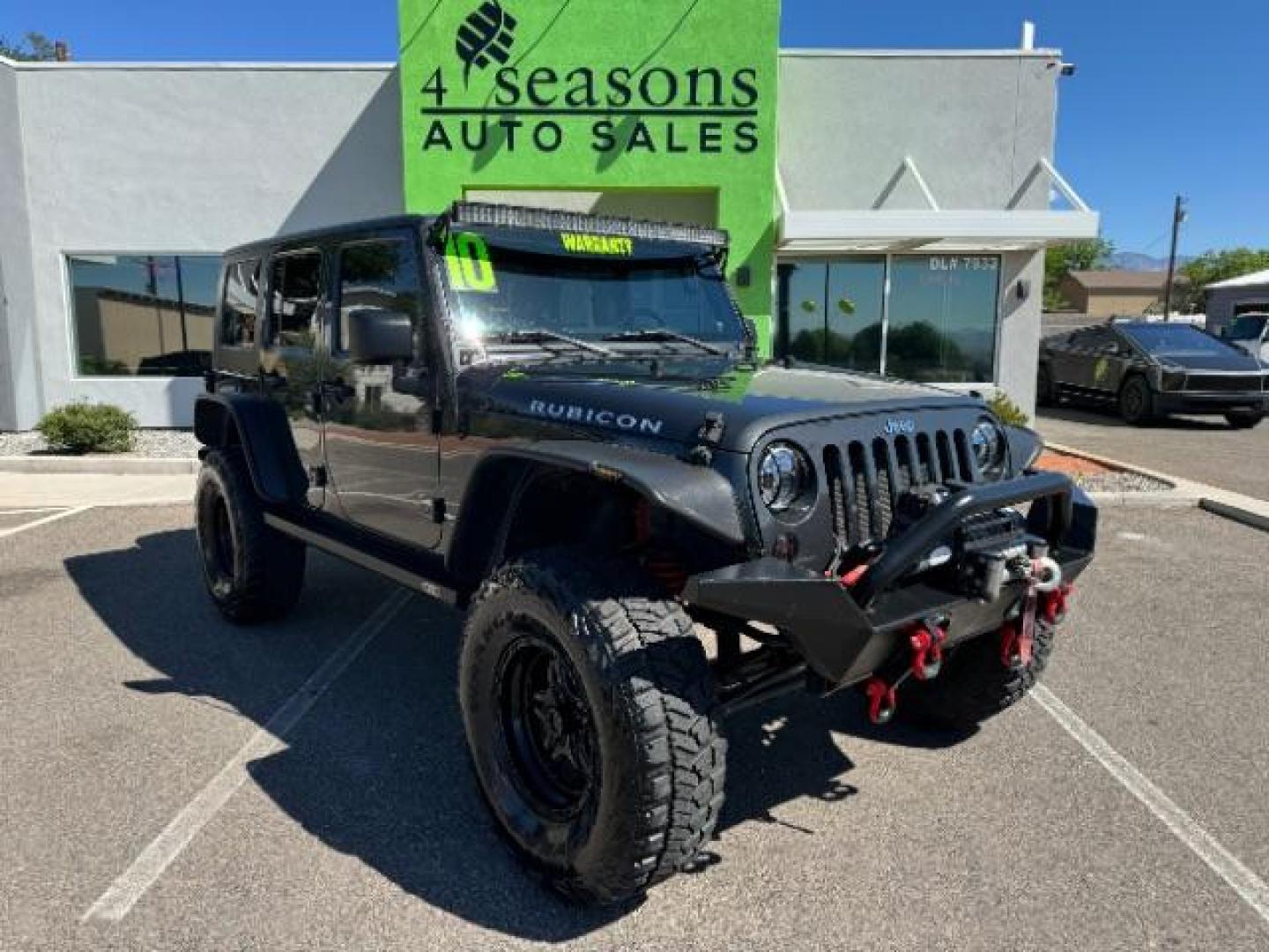 2010 Dark Charcoal Pearl with Black Hard Top /Dark Slate Gray/Medium Slate Gray Cloth Interior Jeep Wrangler Unlimited Rubicon 4WD (1J4BA6H12AL) with an 3.8L V6 OHV 12V engine, 4-Speed Automatic transmission, located at 940 North Main Street, Cedar City, UT, 84720, (435) 628-0023, 37.692936, -113.061897 - We specialize in helping ALL people get the best financing available. No matter your credit score, good, bad or none we can get you an amazing rate. Had a bankruptcy, divorce, or repossessions? We give you the green light to get your credit back on the road. Low down and affordable payments that fit - Photo#0