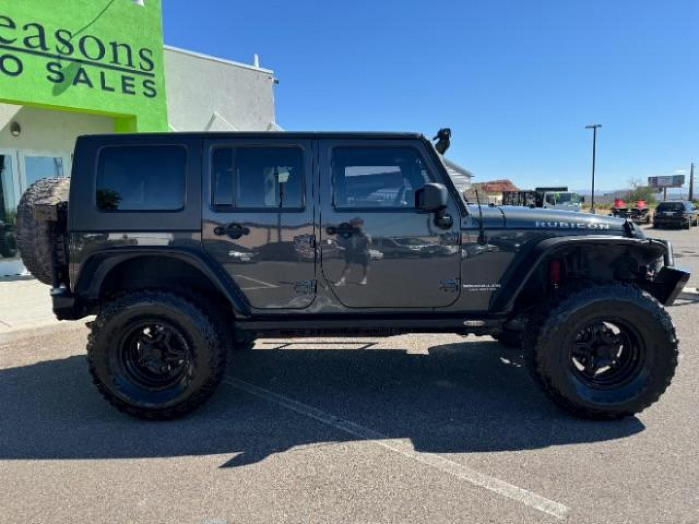 2010 Dark Charcoal Pearl with Black Hard Top /Dark Slate Gray/Medium Slate Gray Cloth Interior Jeep Wrangler Unlimited Rubicon 4WD (1J4BA6H12AL) with an 3.8L V6 OHV 12V engine, 4-Speed Automatic transmission, located at 1865 East Red Hills Pkwy, St. George, 84770, (435) 628-0023, 37.120850, -113.543640 - We specialize in helping ALL people get the best financing available. No matter your credit score, good, bad or none we can get you an amazing rate. Had a bankruptcy, divorce, or repossessions? We give you the green light to get your credit back on the road. Low down and affordable payments that fit - Photo#7