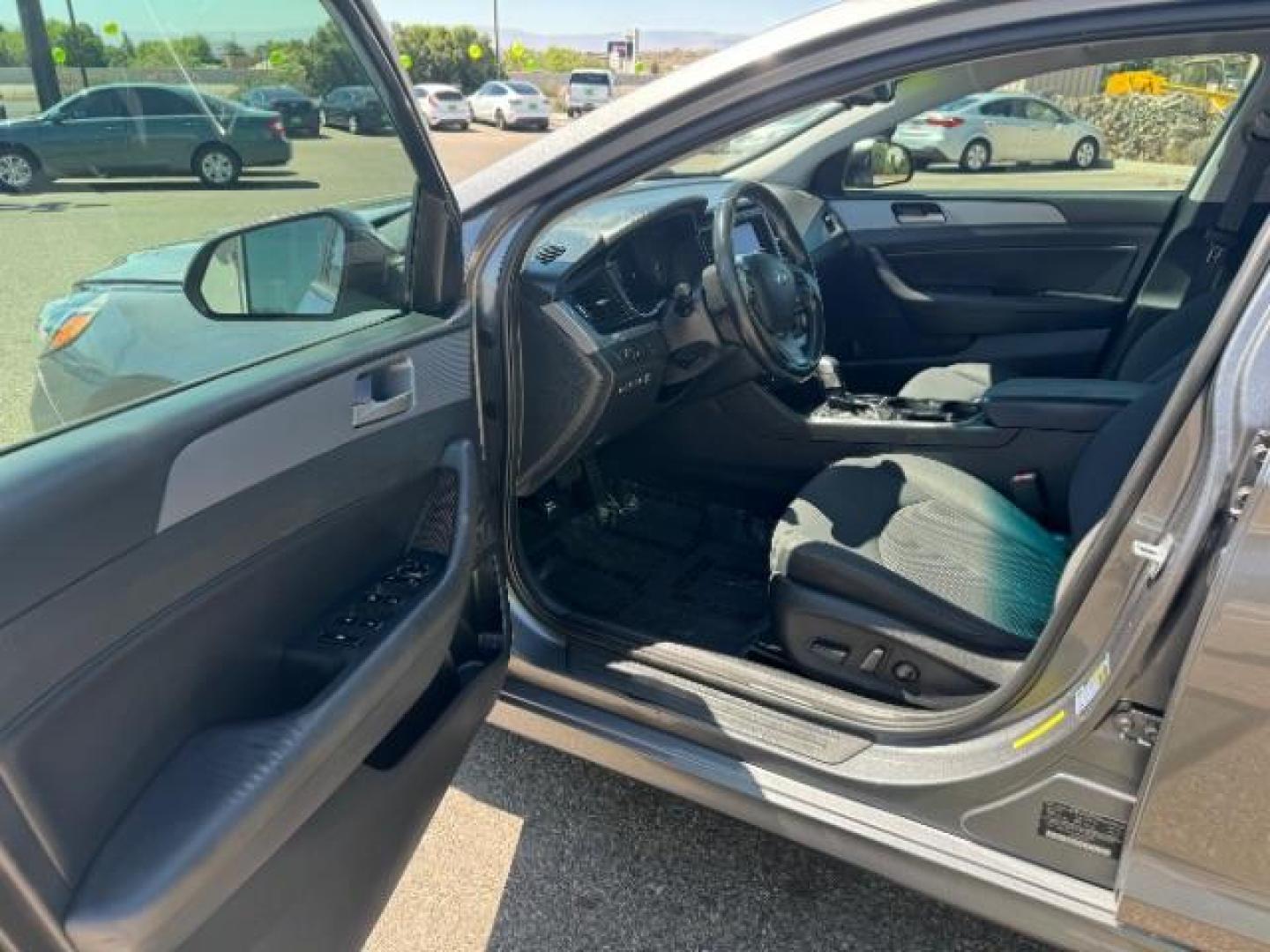 2019 Machine Gray /Black, leather/cloth Hyundai Sonata Sport (5NPE34AF9KH) with an 2.4L L4 DOHC 16V engine, 6-Speed Automatic transmission, located at 1865 East Red Hills Pkwy, St. George, 84770, (435) 628-0023, 37.120850, -113.543640 - We specialize in helping ALL people get the best financing available. No matter your credit score, good, bad or none we can get you an amazing rate. Had a bankruptcy, divorce, or repossessions? We give you the green light to get your credit back on the road. Low down and affordable payments that fit - Photo#12