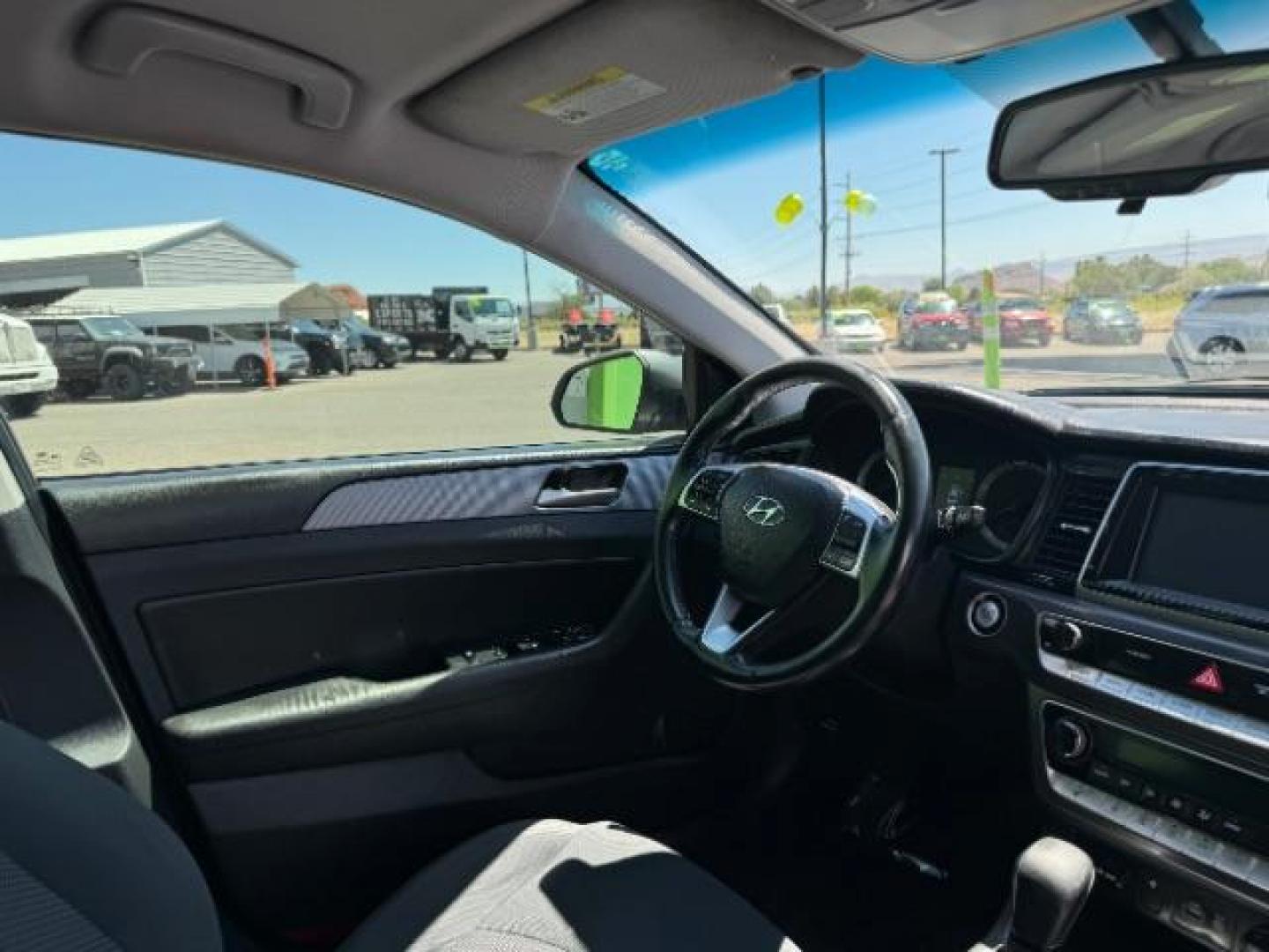 2019 Machine Gray /Black, leather/cloth Hyundai Sonata Sport (5NPE34AF9KH) with an 2.4L L4 DOHC 16V engine, 6-Speed Automatic transmission, located at 1865 East Red Hills Pkwy, St. George, 84770, (435) 628-0023, 37.120850, -113.543640 - We specialize in helping ALL people get the best financing available. No matter your credit score, good, bad or none we can get you an amazing rate. Had a bankruptcy, divorce, or repossessions? We give you the green light to get your credit back on the road. Low down and affordable payments that fit - Photo#28