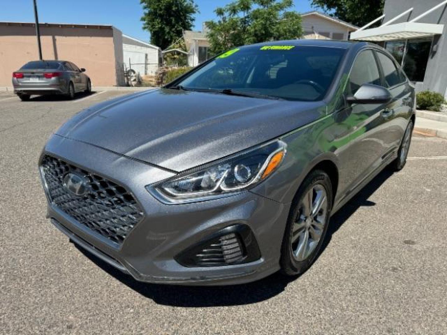 2019 Machine Gray /Black, leather/cloth Hyundai Sonata Sport (5NPE34AF9KH) with an 2.4L L4 DOHC 16V engine, 6-Speed Automatic transmission, located at 1865 East Red Hills Pkwy, St. George, 84770, (435) 628-0023, 37.120850, -113.543640 - We specialize in helping ALL people get the best financing available. No matter your credit score, good, bad or none we can get you an amazing rate. Had a bankruptcy, divorce, or repossessions? We give you the green light to get your credit back on the road. Low down and affordable payments that fit - Photo#2