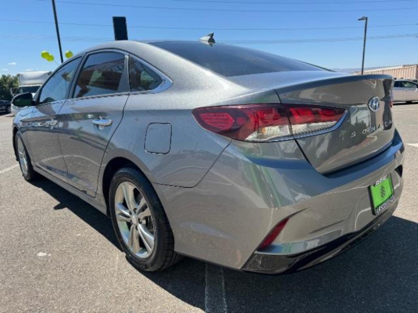 2019 Machine Gray /Black, leather/cloth Hyundai Sonata Sport (5NPE34AF9KH) with an 2.4L L4 DOHC 16V engine, 6-Speed Automatic transmission, located at 1865 East Red Hills Pkwy, St. George, 84770, (435) 628-0023, 37.120850, -113.543640 - We specialize in helping ALL people get the best financing available. No matter your credit score, good, bad or none we can get you an amazing rate. Had a bankruptcy, divorce, or repossessions? We give you the green light to get your credit back on the road. Low down and affordable payments that fit - Photo#4