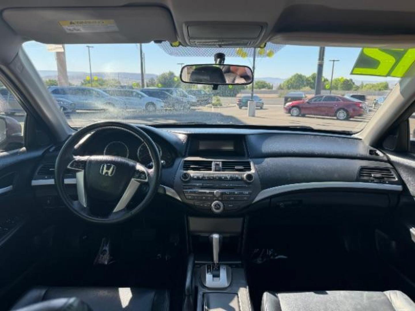 2012 Crystal Black Pearl /Black Leather Interior Honda Accord SE Sedan AT (1HGCP2F66CA) with an 2.4L L4 DOHC 16V engine, 5-Speed Automatic transmission, located at 1865 East Red Hills Pkwy, St. George, 84770, (435) 628-0023, 37.120850, -113.543640 - Photo#24