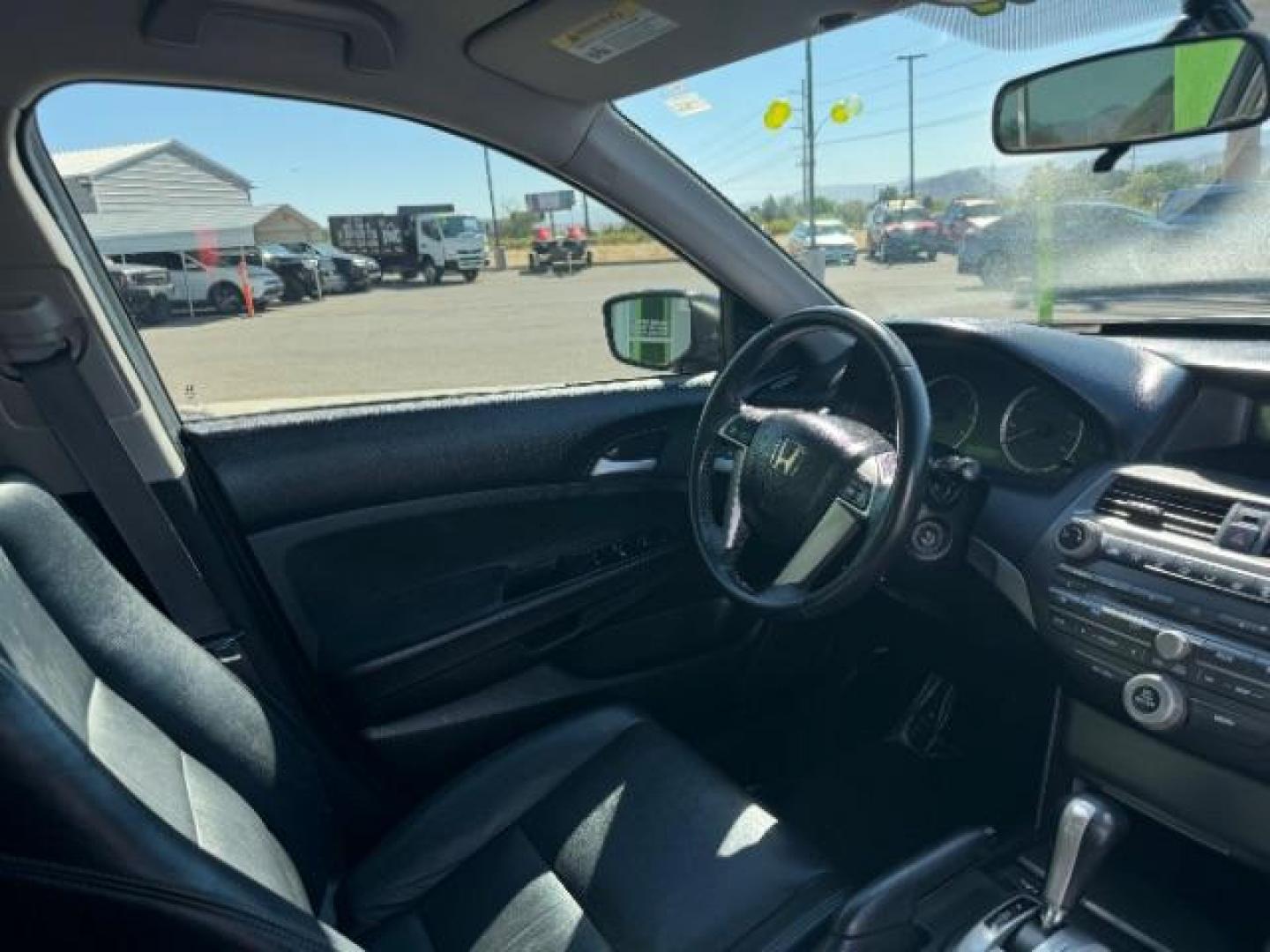 2012 Crystal Black Pearl /Black Leather Interior Honda Accord SE Sedan AT (1HGCP2F66CA) with an 2.4L L4 DOHC 16V engine, 5-Speed Automatic transmission, located at 1865 East Red Hills Pkwy, St. George, 84770, (435) 628-0023, 37.120850, -113.543640 - Photo#30