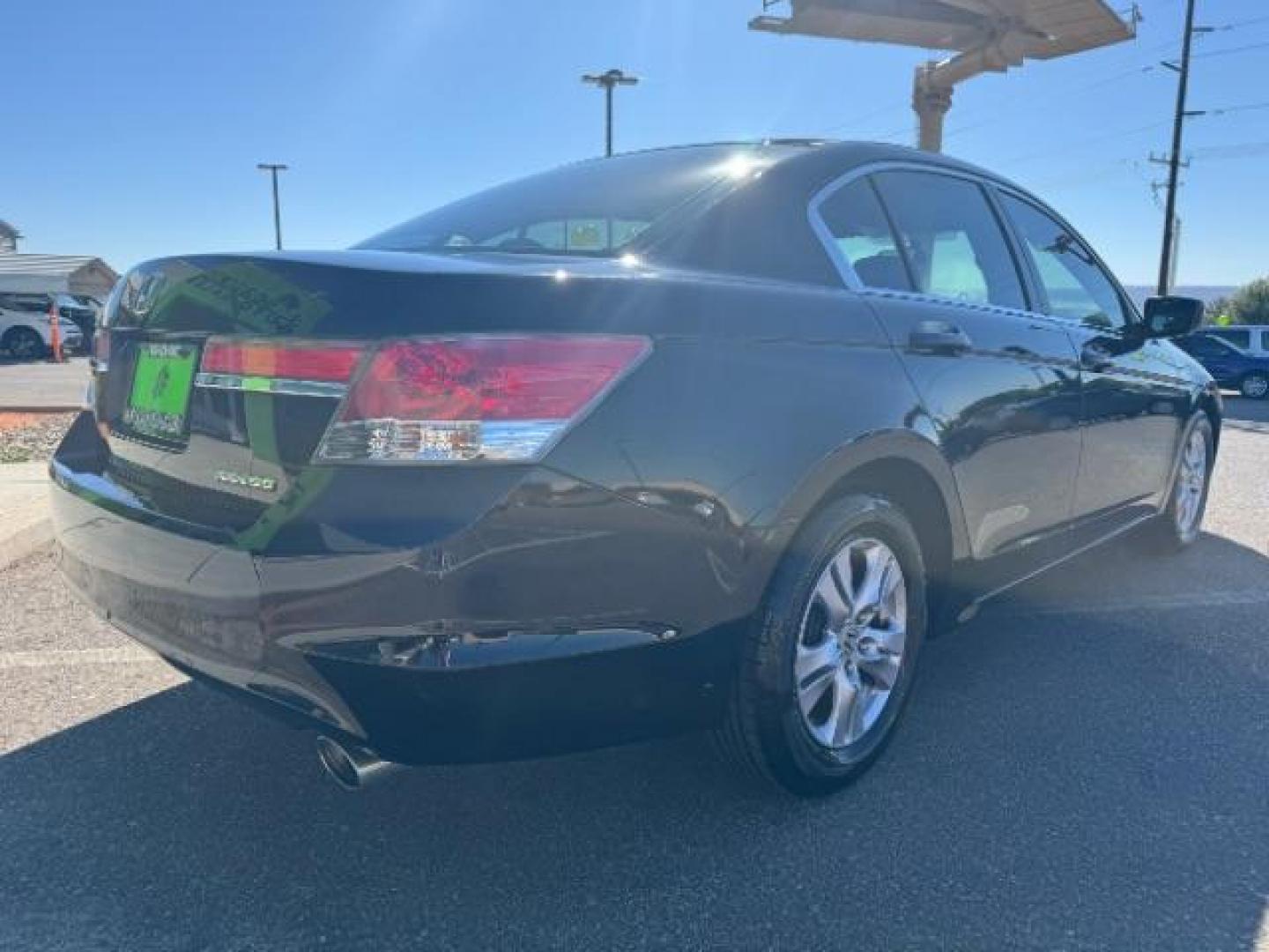 2012 Crystal Black Pearl /Black Leather Interior Honda Accord SE Sedan AT (1HGCP2F66CA) with an 2.4L L4 DOHC 16V engine, 5-Speed Automatic transmission, located at 1865 East Red Hills Pkwy, St. George, 84770, (435) 628-0023, 37.120850, -113.543640 - Photo#6