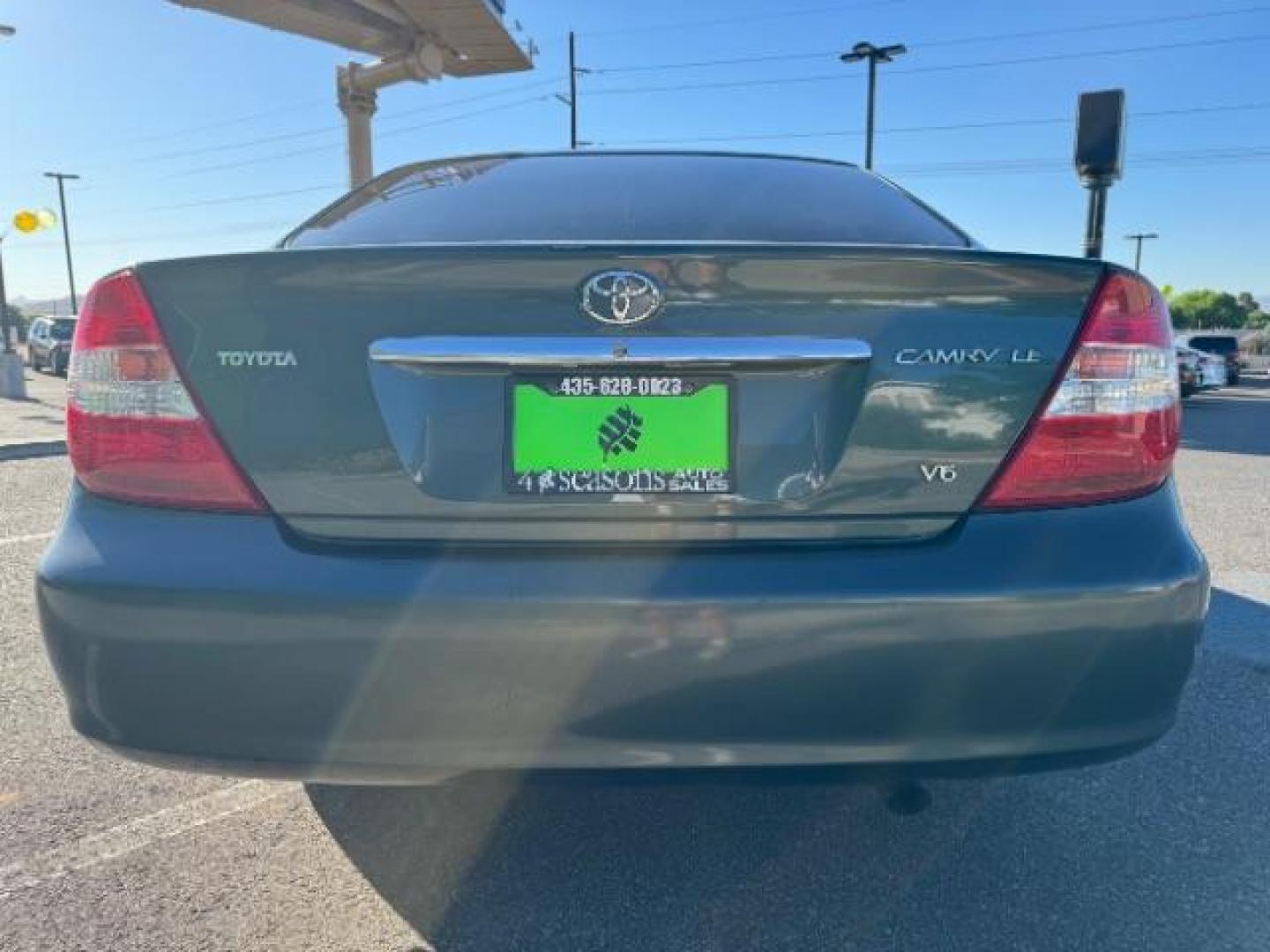 2004 Aspen Green Pearl /Stone Cloth Interior Toyota Camry LE V6 (4T1BF32K64U) with an 3.0L V6 DOHC 24V engine, 5-Speed Automatic transmission, located at 1865 East Red Hills Pkwy, St. George, 84770, (435) 628-0023, 37.120850, -113.543640 - We specialize in helping ALL people get the best financing available. No matter your credit score, good, bad or none we can get you an amazing rate. Had a bankruptcy, divorce, or repossessions? We give you the green light to get your credit back on the road. Low down and affordable payments that fit - Photo#5