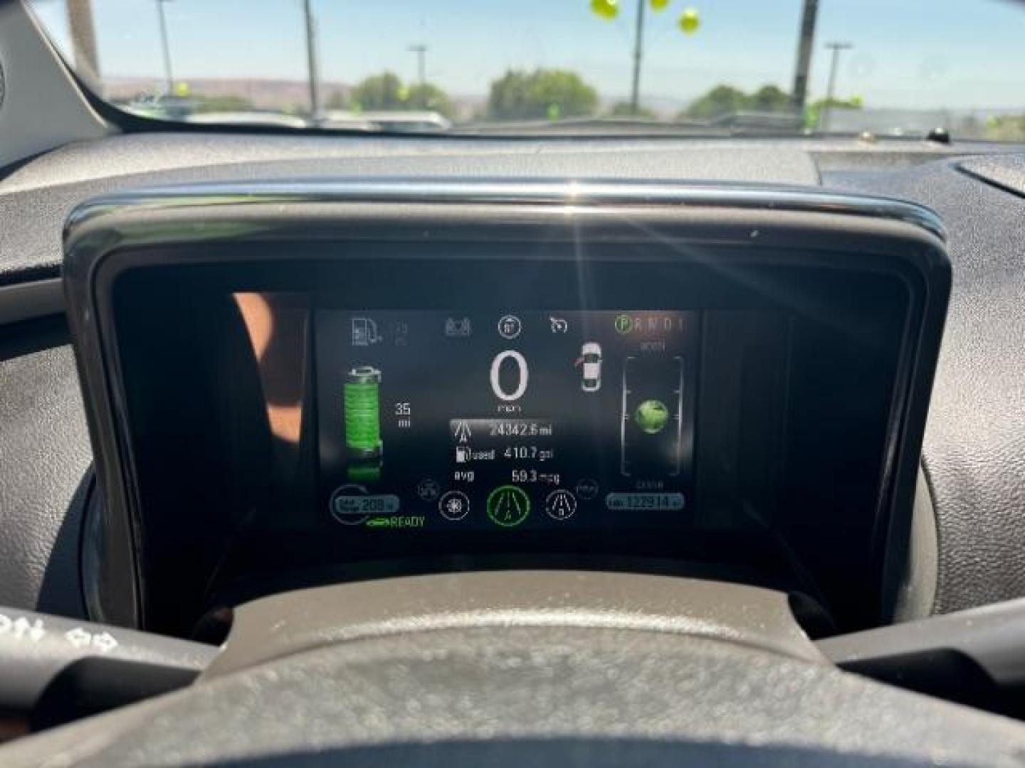 2013 Grey /Black Interior Chevrolet Volt Premium w/ Navigation and LEP (1G1RH6E41DU) with an 1.4L L4 DOHC 16V PLUG-IN HYBRID engine, Continuously Variable Transmission transmission, located at 1865 East Red Hills Pkwy, St. George, 84770, (435) 628-0023, 37.120850, -113.543640 - Photo#15