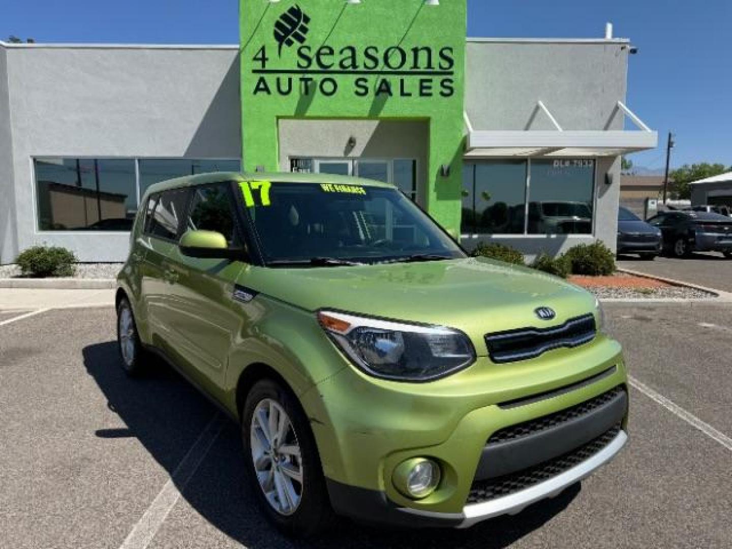 2017 Alien 2 Kia Soul + (KNDJP3A52H7) with an 2.0L L4 DOHC 16V engine, 6-Speed Automatic transmission, located at 940 North Main Street, Cedar City, UT, 84720, (435) 628-0023, 37.692936, -113.061897 - We specialize in helping ALL people get the best financing available. No matter your credit score, good, bad or none we can get you an amazing rate. Had a bankruptcy, divorce, or repossessions? We give you the green light to get your credit back on the road. Low down and affordable payments that fit - Photo#0