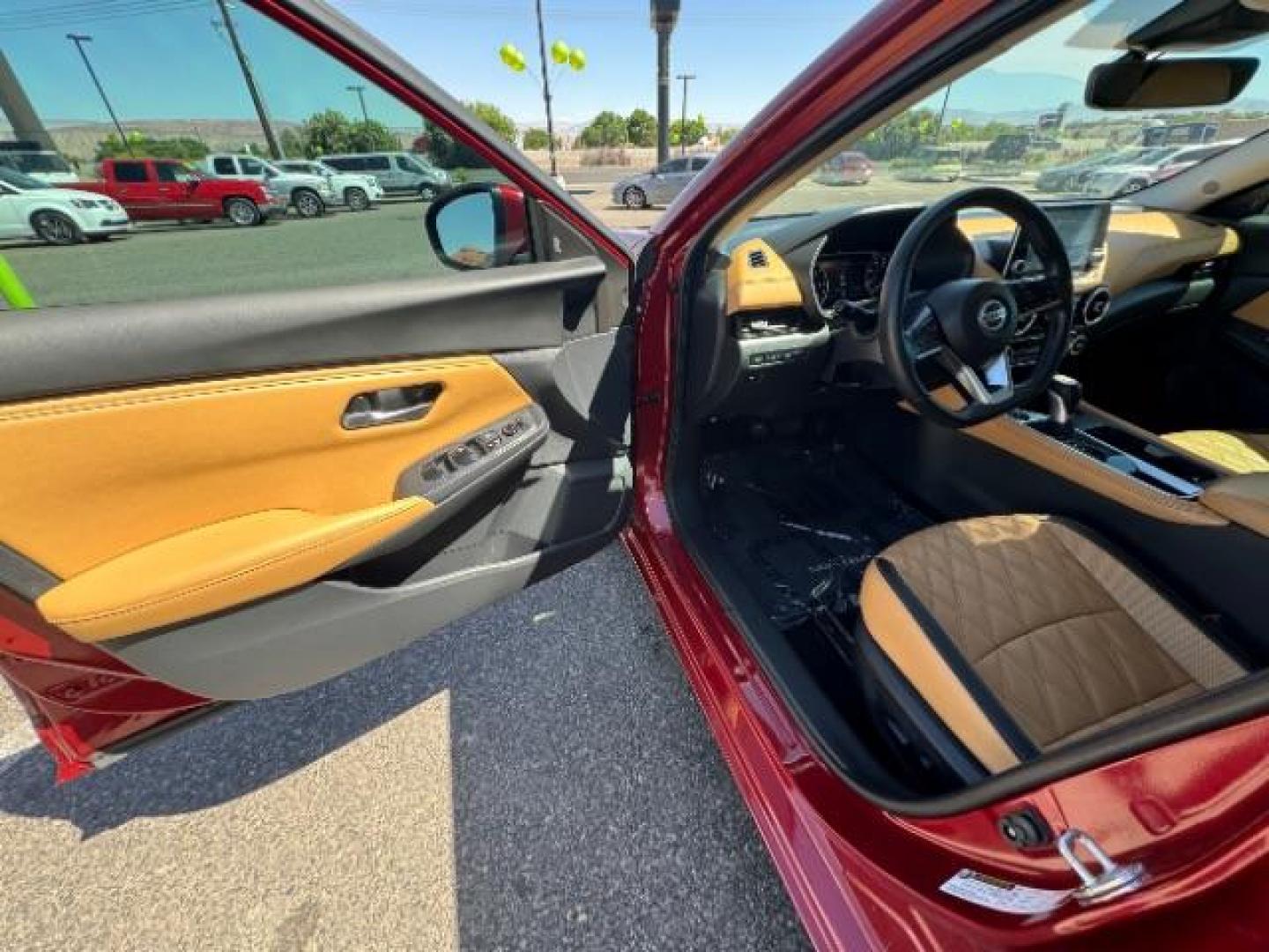 2023 Red Nissan Sentra SV (3N1AB8CVXPY) with an 1.8L L4 SFI DOHC 16V engine, Continuously Variable Transmission transmission, located at 940 North Main Street, Cedar City, UT, 84720, (435) 628-0023, 37.692936, -113.061897 - Photo#17