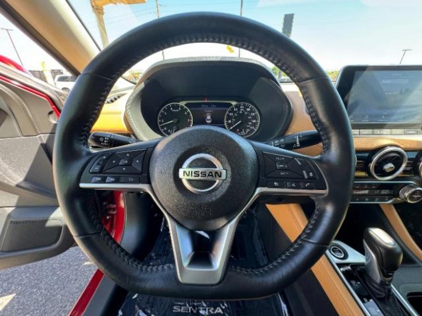 2023 Red Nissan Sentra SV (3N1AB8CVXPY) with an 1.8L L4 SFI DOHC 16V engine, Continuously Variable Transmission transmission, located at 940 North Main Street, Cedar City, UT, 84720, (435) 628-0023, 37.692936, -113.061897 - Photo#22