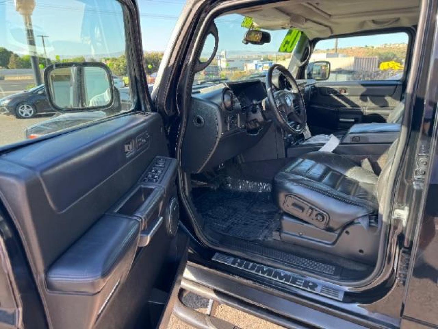 2005 Black /Ebony Leather Interior Hummer H2 SUV (5GRGN23U25H) with an 6.0L V8 OHV 16V engine, 4-Speed Automatic transmission, located at 1865 East Red Hills Pkwy, St. George, 84770, (435) 628-0023, 37.120850, -113.543640 - We specialize in helping ALL people get the best financing available. No matter your credit score, good, bad or none we can get you an amazing rate. Had a bankruptcy, divorce, or repossessions? We give you the green light to get your credit back on the road. Low down and affordable payments that fit - Photo#12