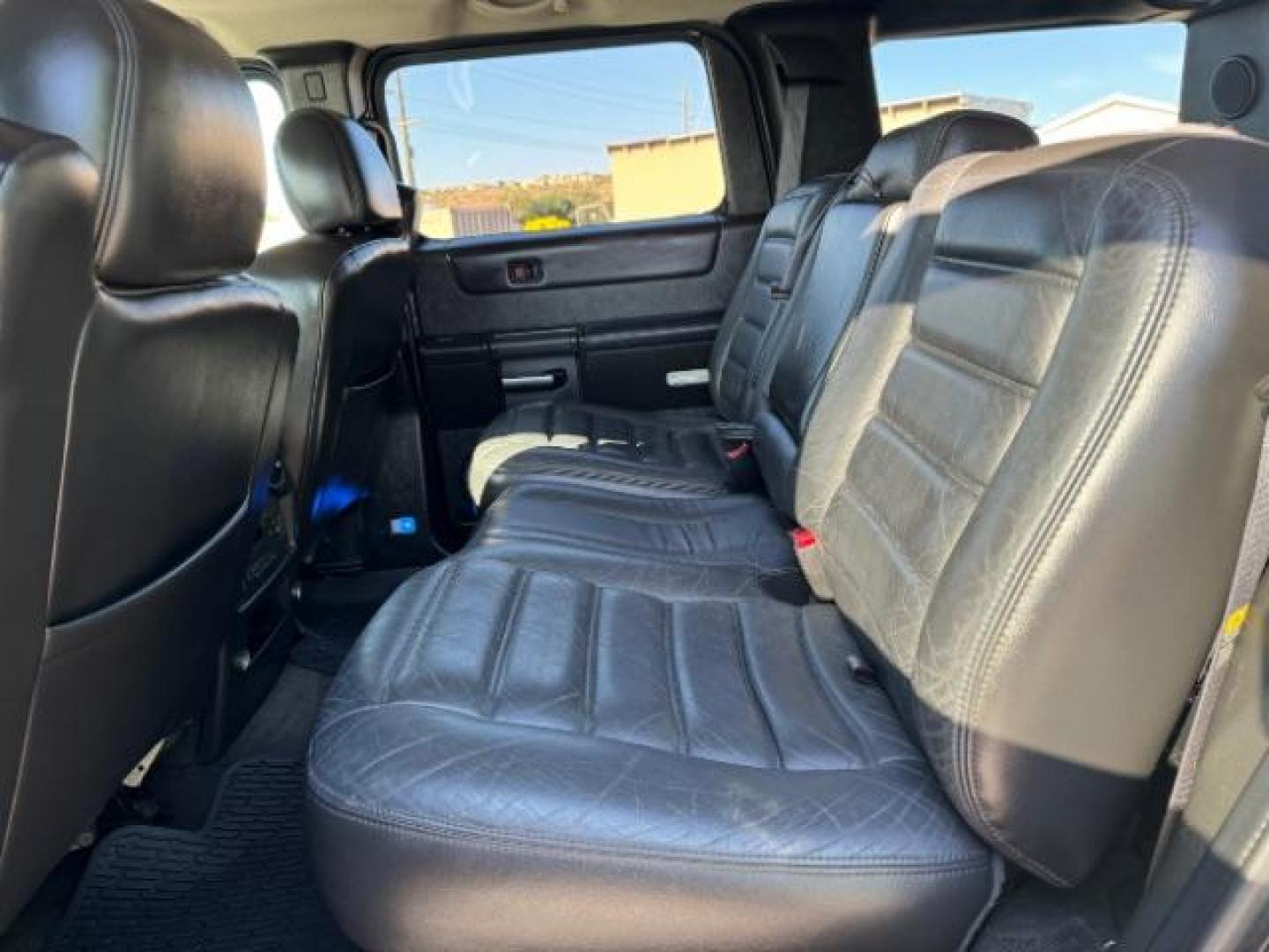 2005 Black /Ebony Leather Interior Hummer H2 SUV (5GRGN23U25H) with an 6.0L V8 OHV 16V engine, 4-Speed Automatic transmission, located at 1865 East Red Hills Pkwy, St. George, 84770, (435) 628-0023, 37.120850, -113.543640 - We specialize in helping ALL people get the best financing available. No matter your credit score, good, bad or none we can get you an amazing rate. Had a bankruptcy, divorce, or repossessions? We give you the green light to get your credit back on the road. Low down and affordable payments that fit - Photo#24